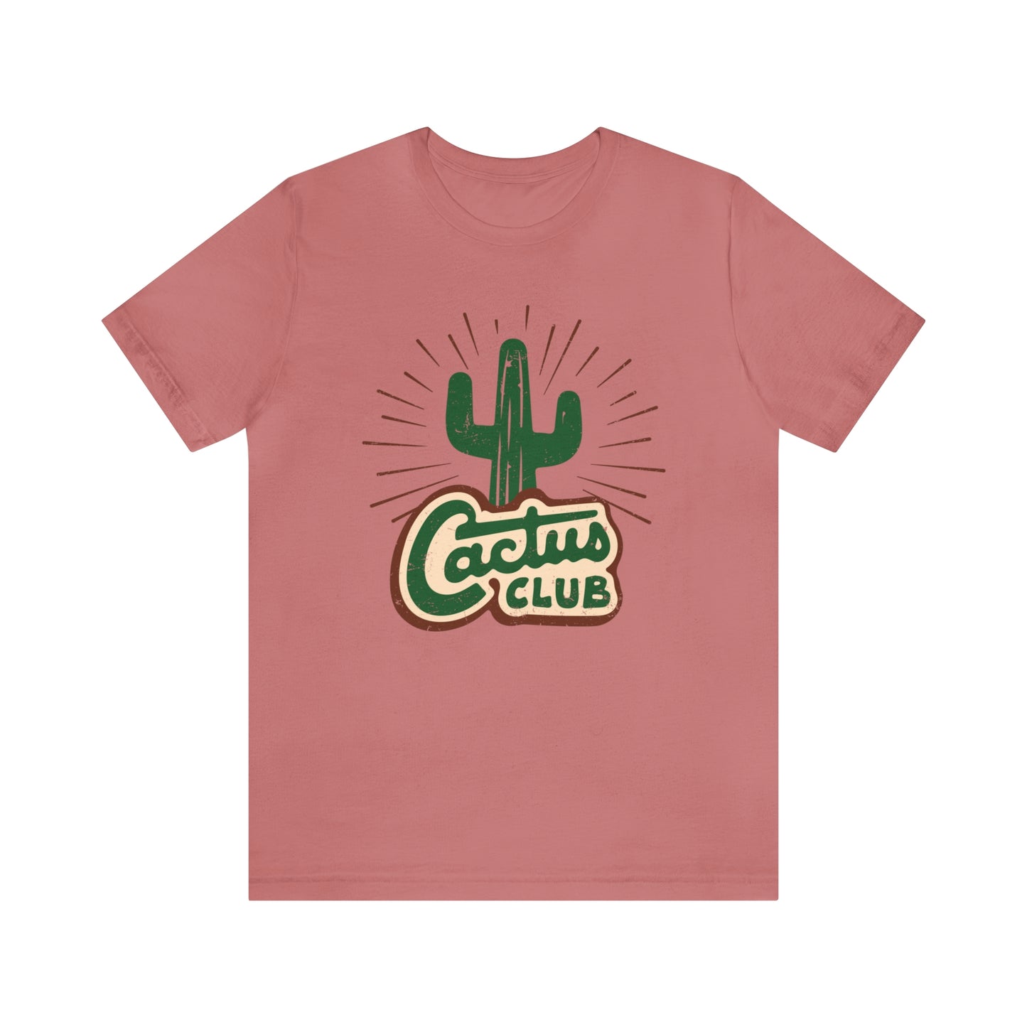 "Cactus Club" Bella Canvas Short Sleeve Tee