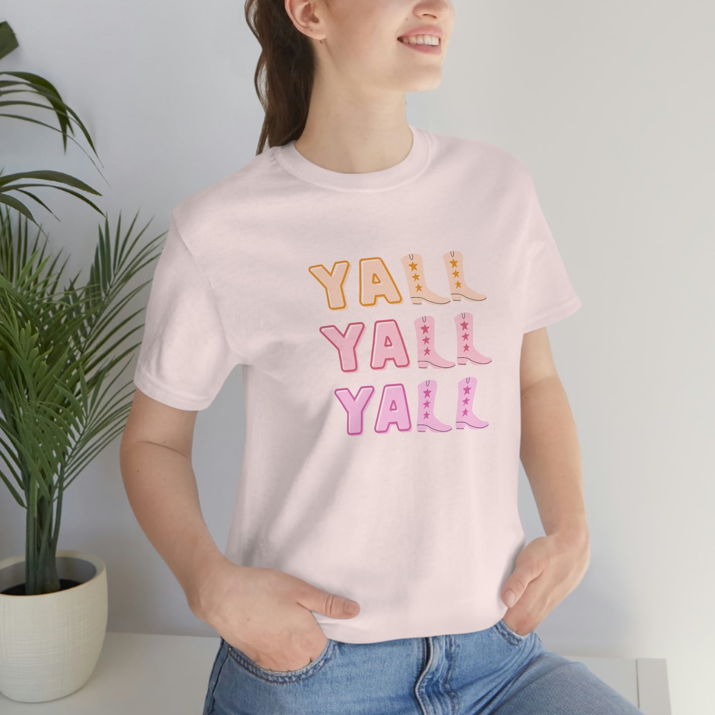 "Yall" Unisex Jersey Short Sleeve Tee