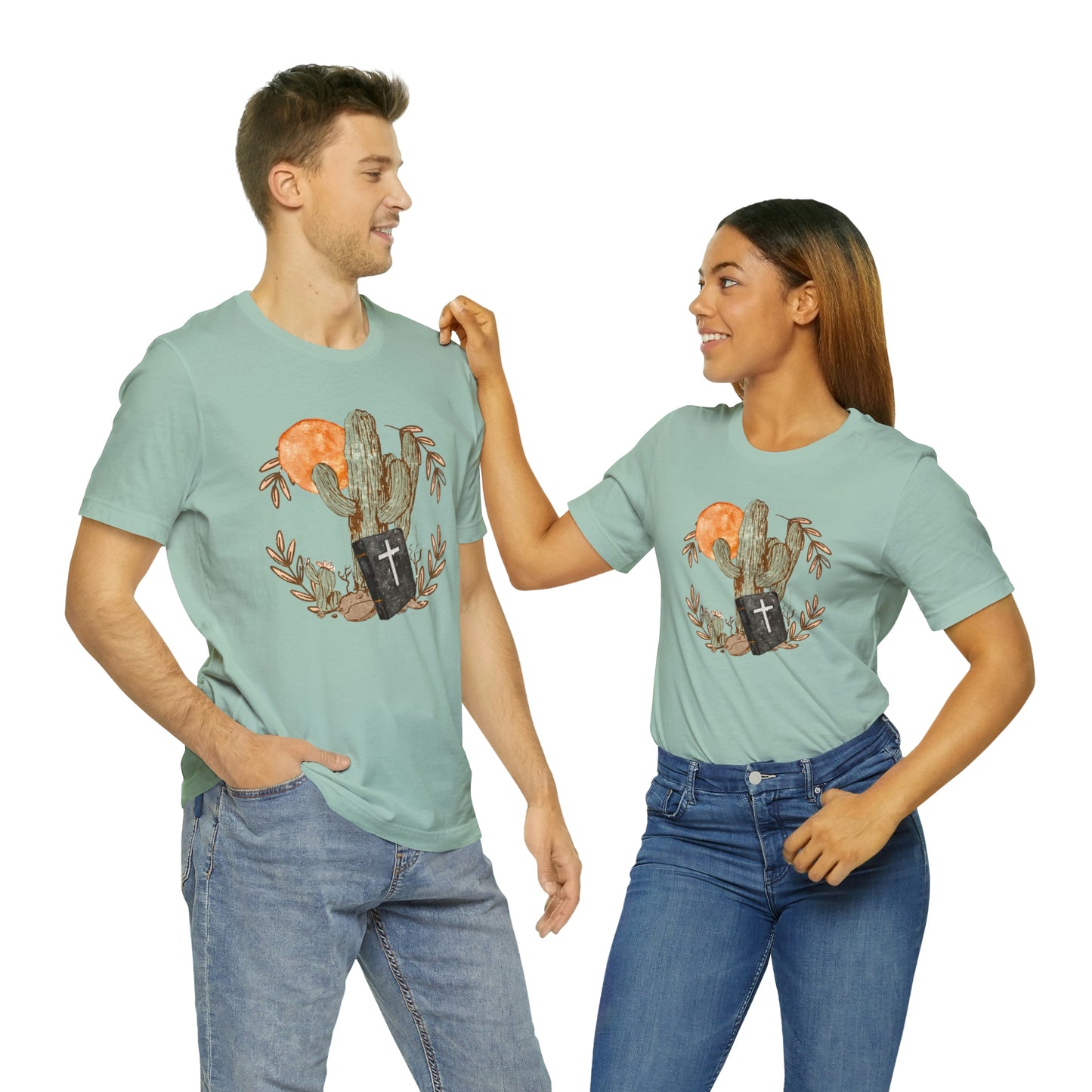 "Desert Cactus" Bella Canvas Short Sleeve Tee
