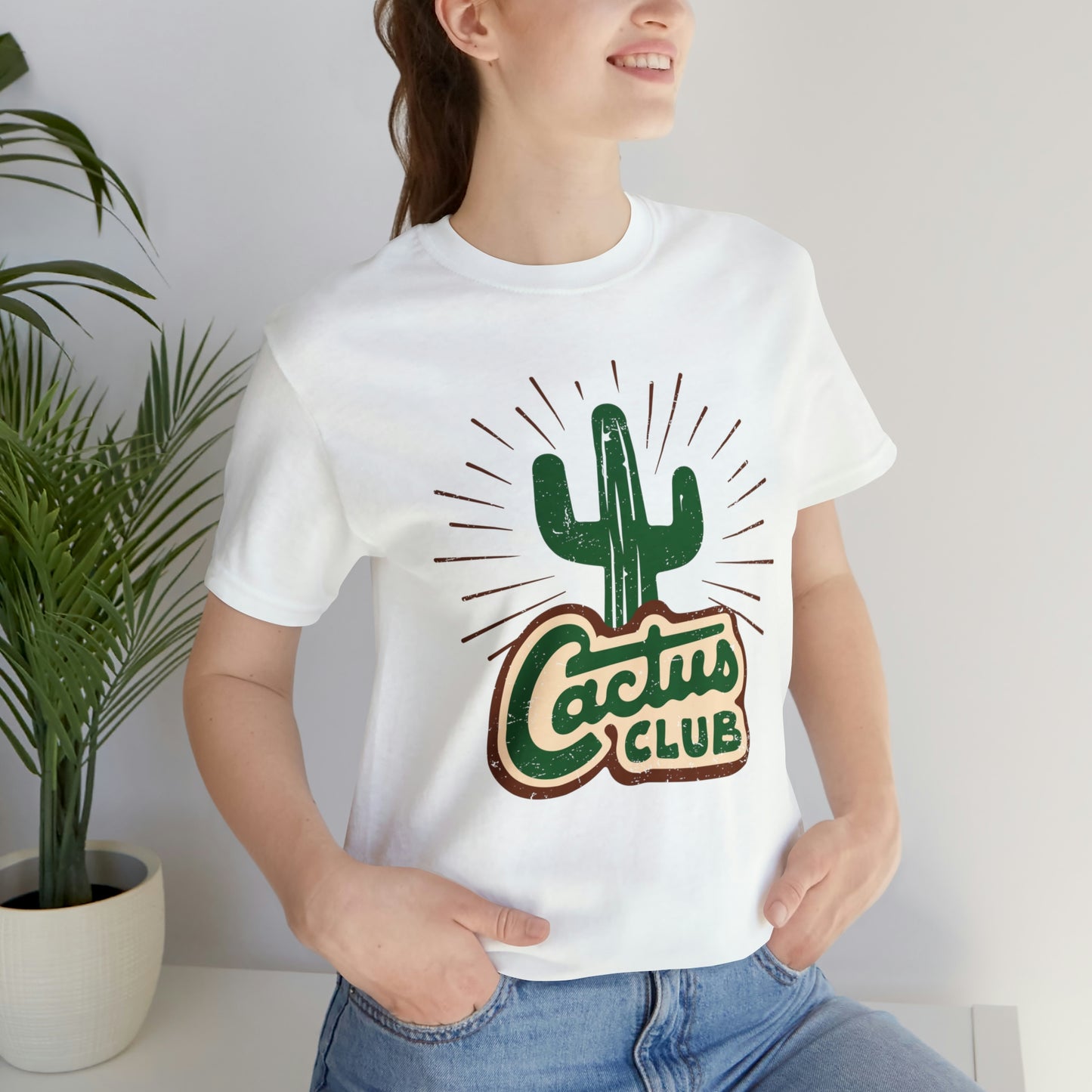 "Cactus Club" Bella Canvas Short Sleeve Tee