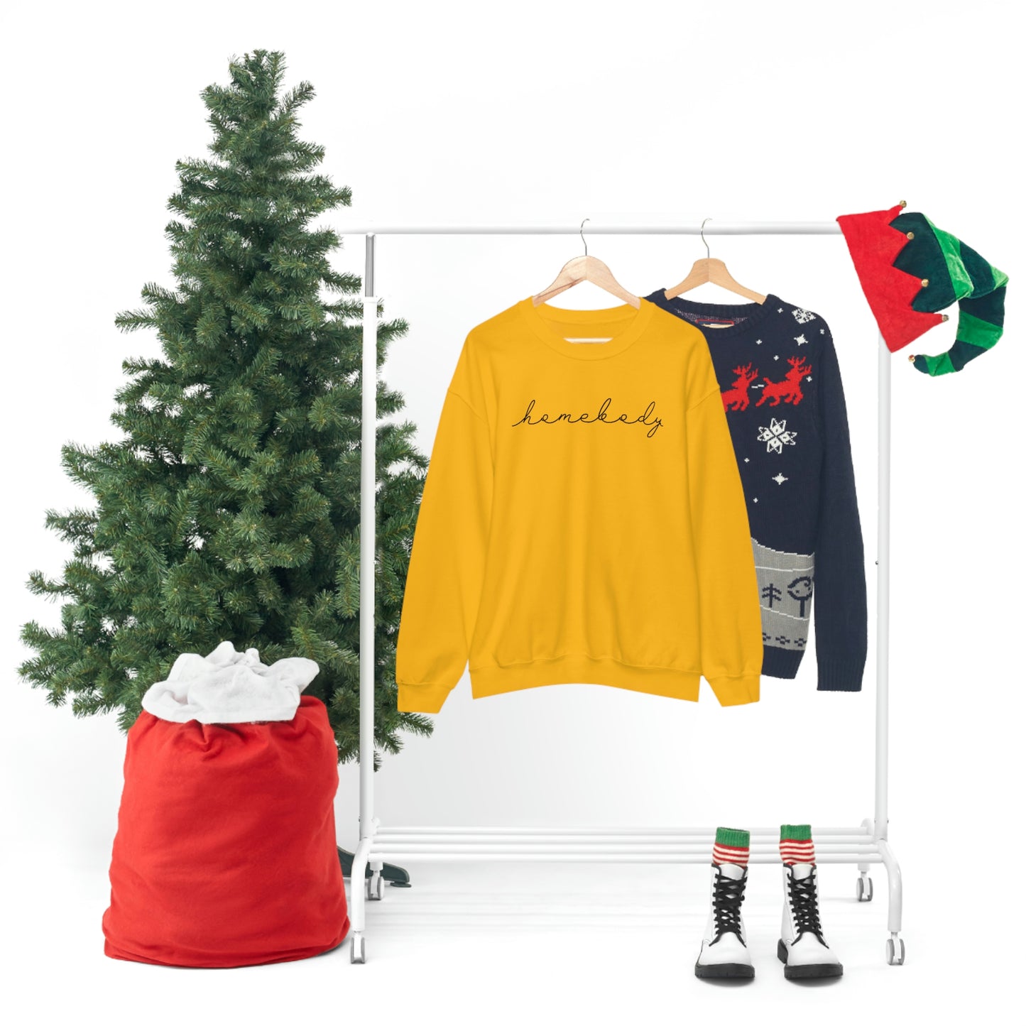 "Homebody" Unisex Heavy Blend™ Crewneck Sweatshirt