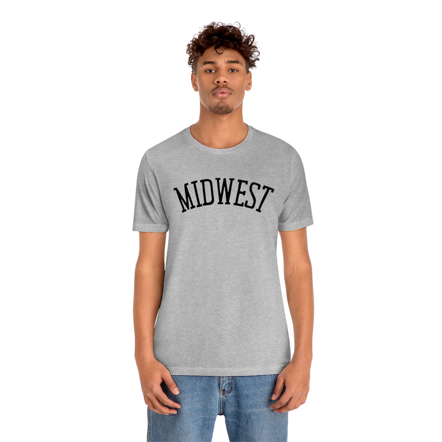 "Midwest" Unisex Jersey Short Sleeve Tee