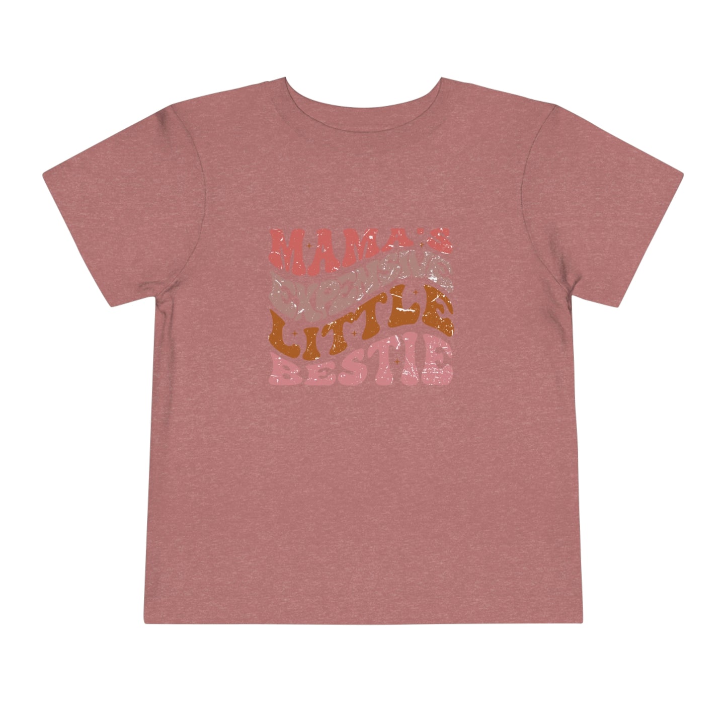 "Mama's Expensive Little Bestie" Toddler Short Sleeve Tee (2T-5T)