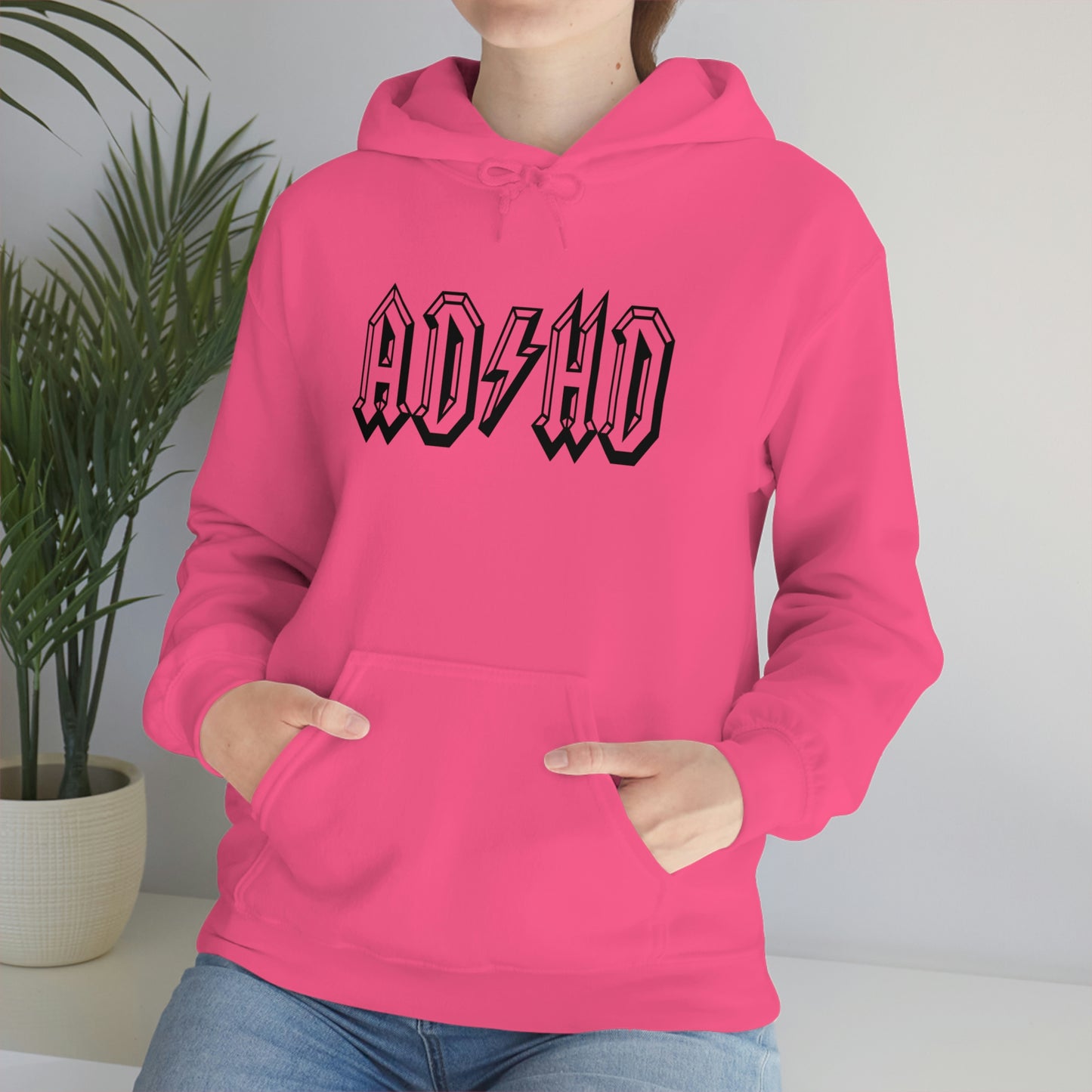 "ADHD" Unisex Hooded Sweatshirt