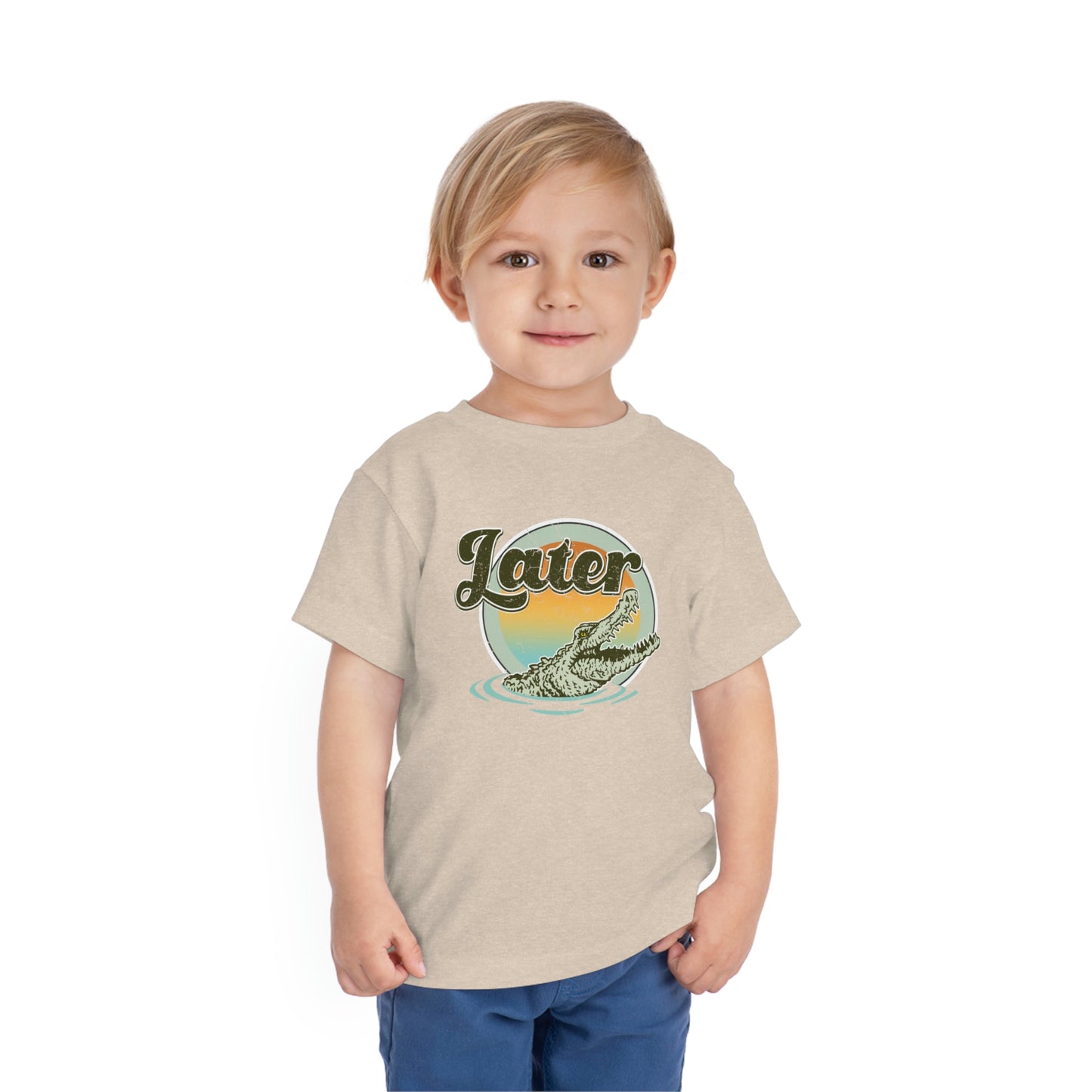 "Later Gator" Toddler Short Sleeve Tee (2T-5T)