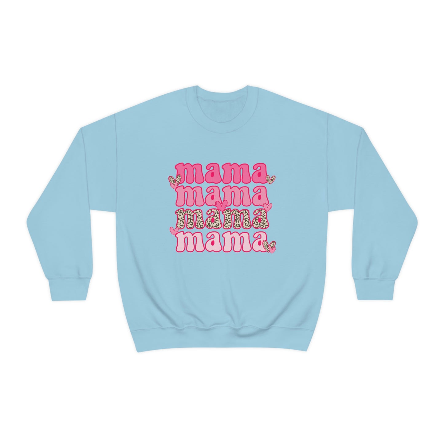 "Mama" Unisex Heavy Blend™ Crewneck Sweatshirt