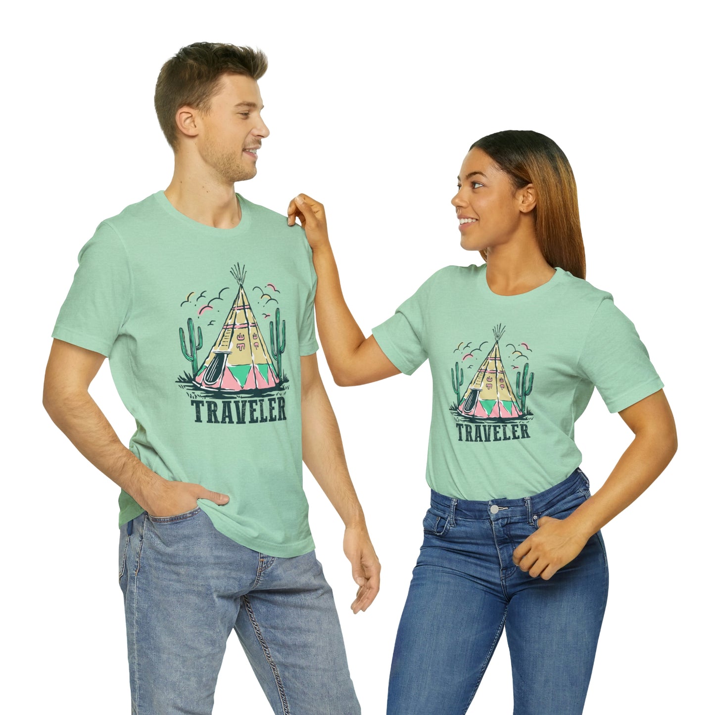"Traveler" Bella Canvas Short Sleeve Tee