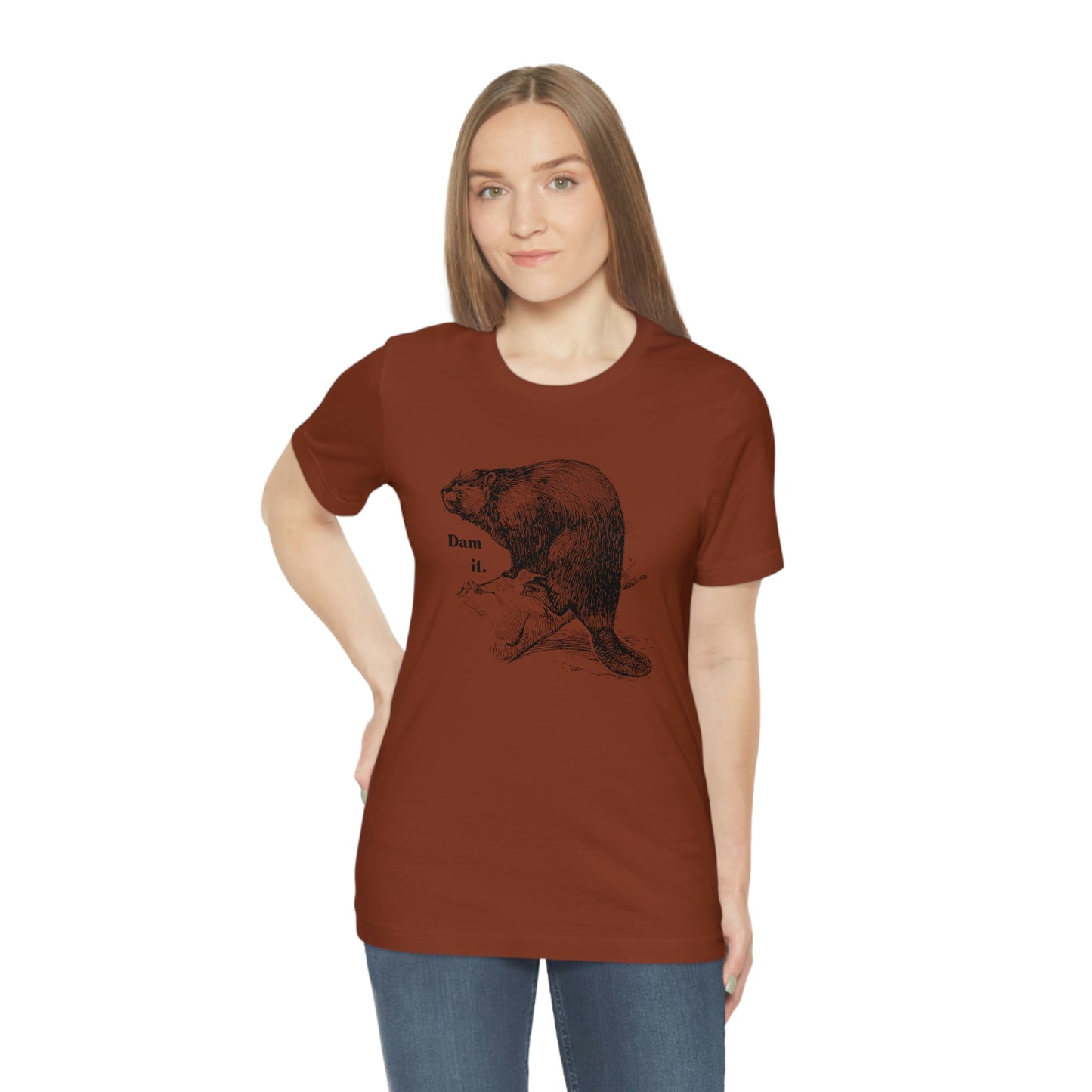 "Dam it" Bella Canvas Graphic Short Sleeve Tee