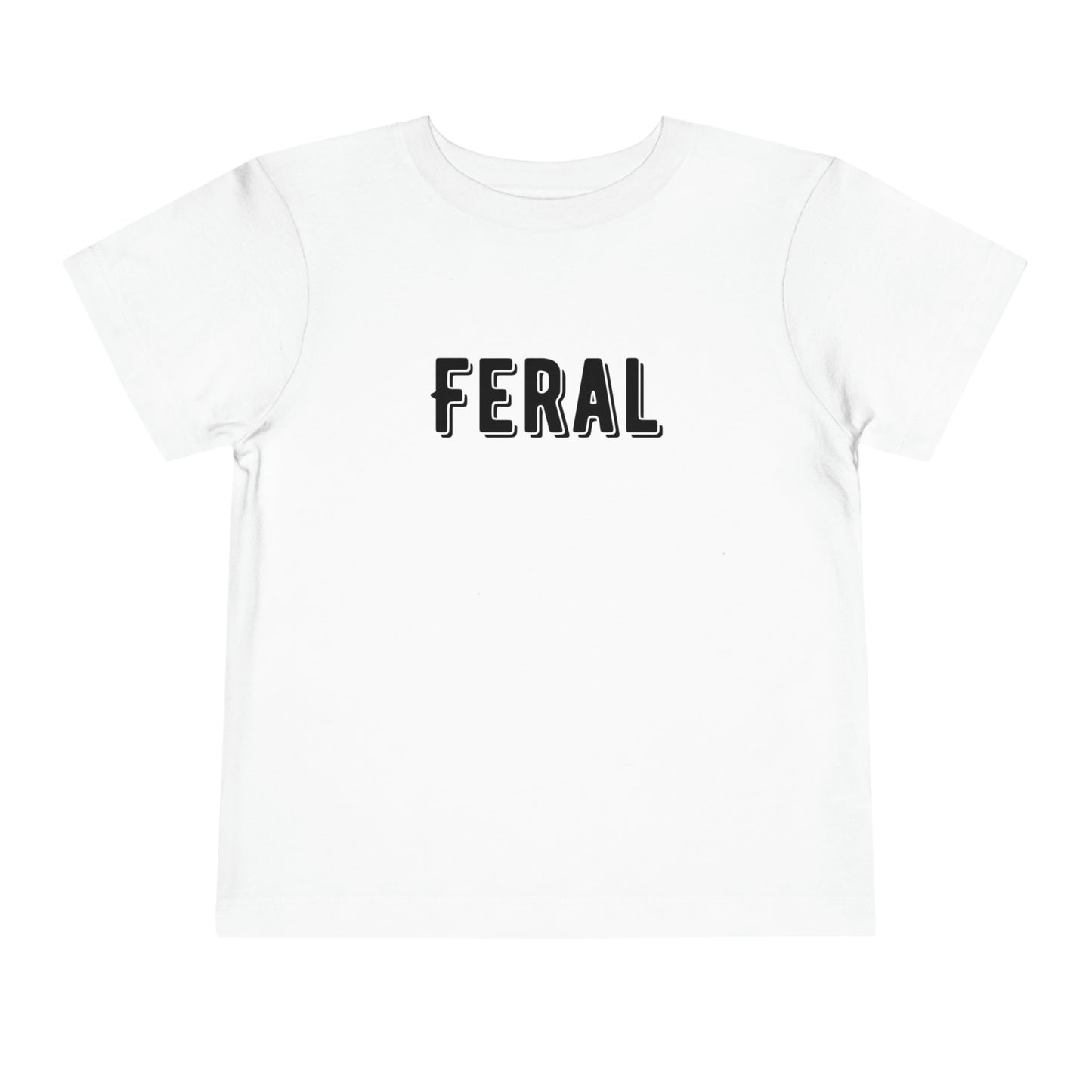 "Feral" Toddler Short Sleeve Tee (2T-5T)
