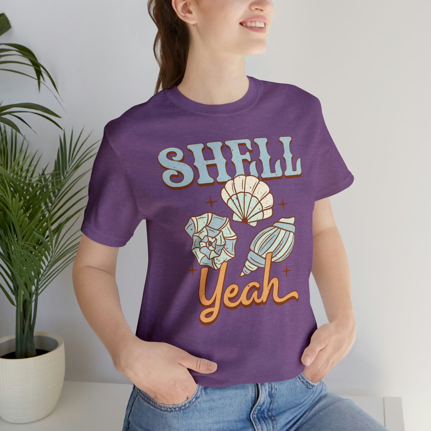 "Shell Yeah" Bella Canvas Short Sleeve Tee