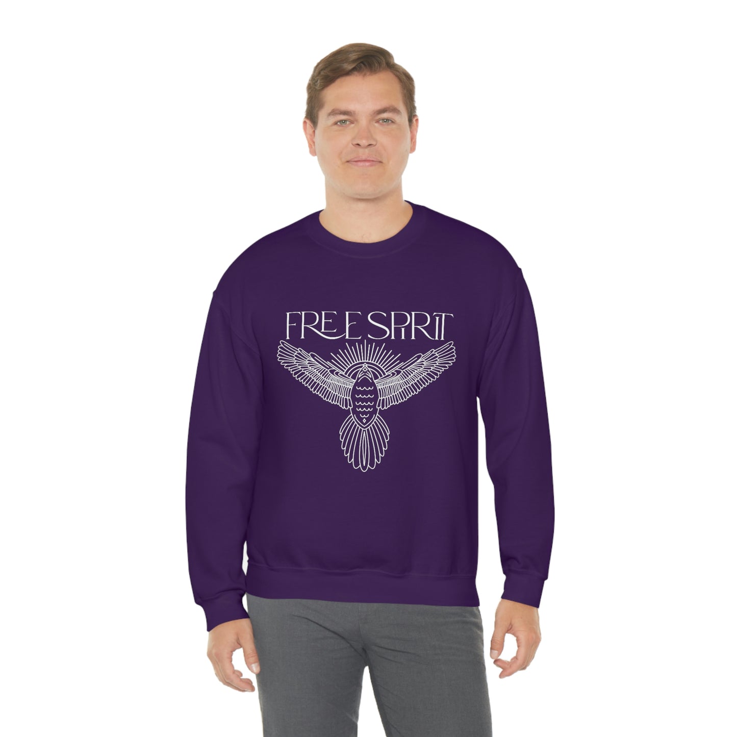 "Free Spirit" Unisex Crewneck Sweatshirt
