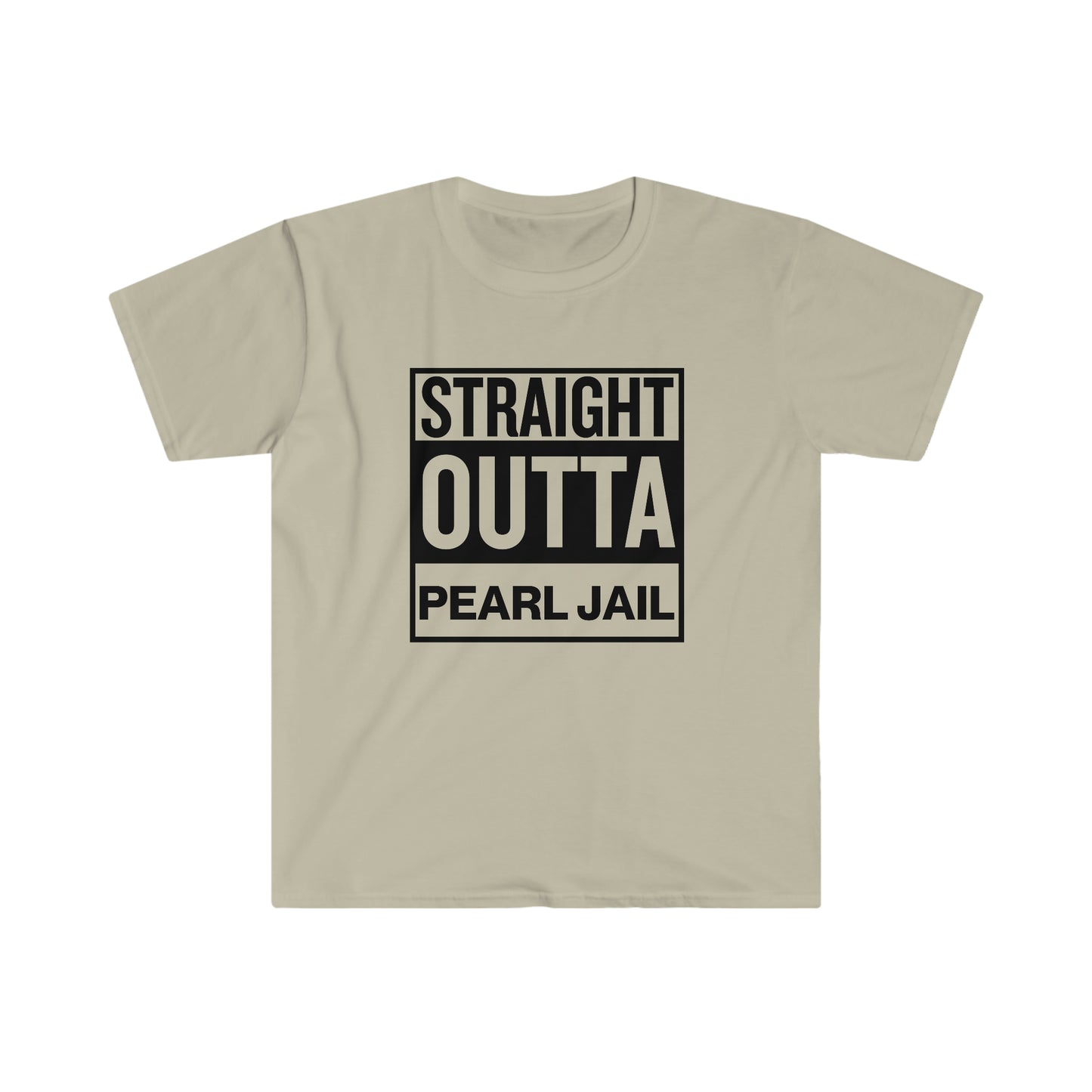 "Straight Outta Pearl Jail" Unisex Heavy Cotton Tee (Gildan Soft Style)
