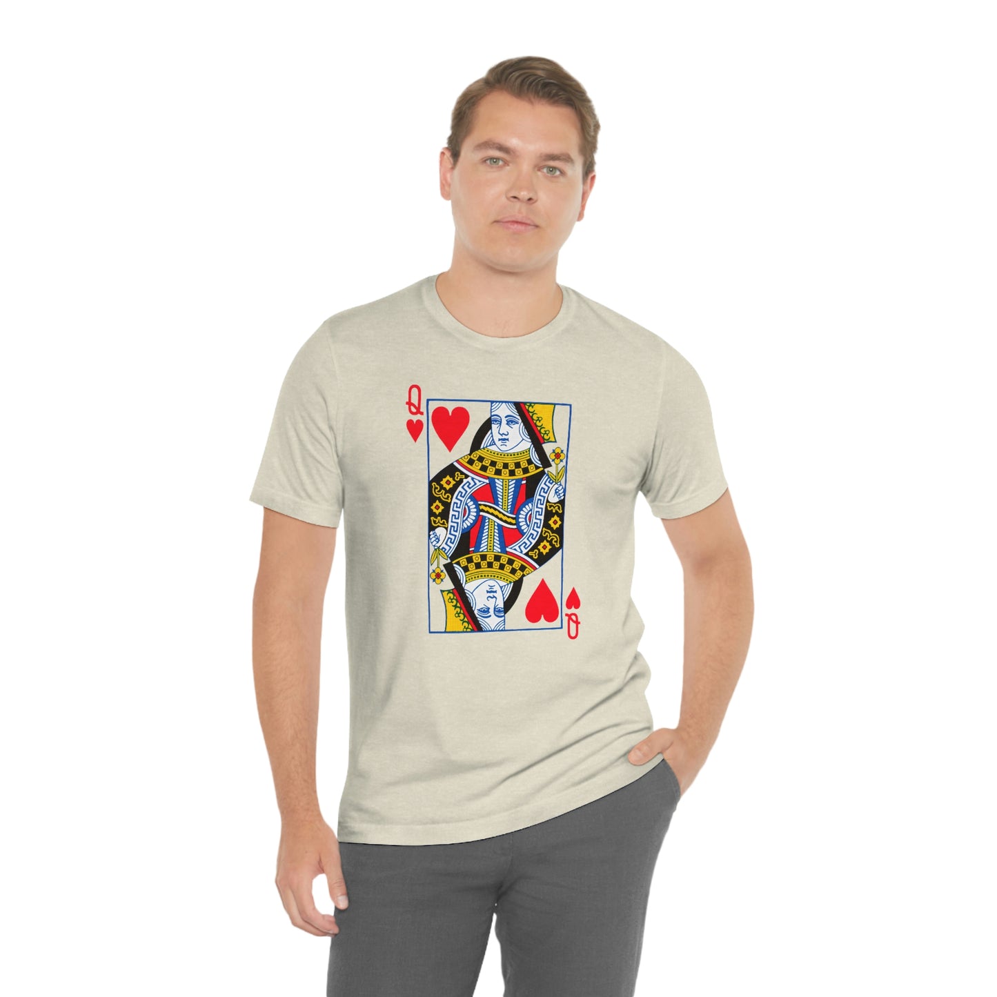 "Queen of Hearts" Unisex Jersey Short Sleeve Tee