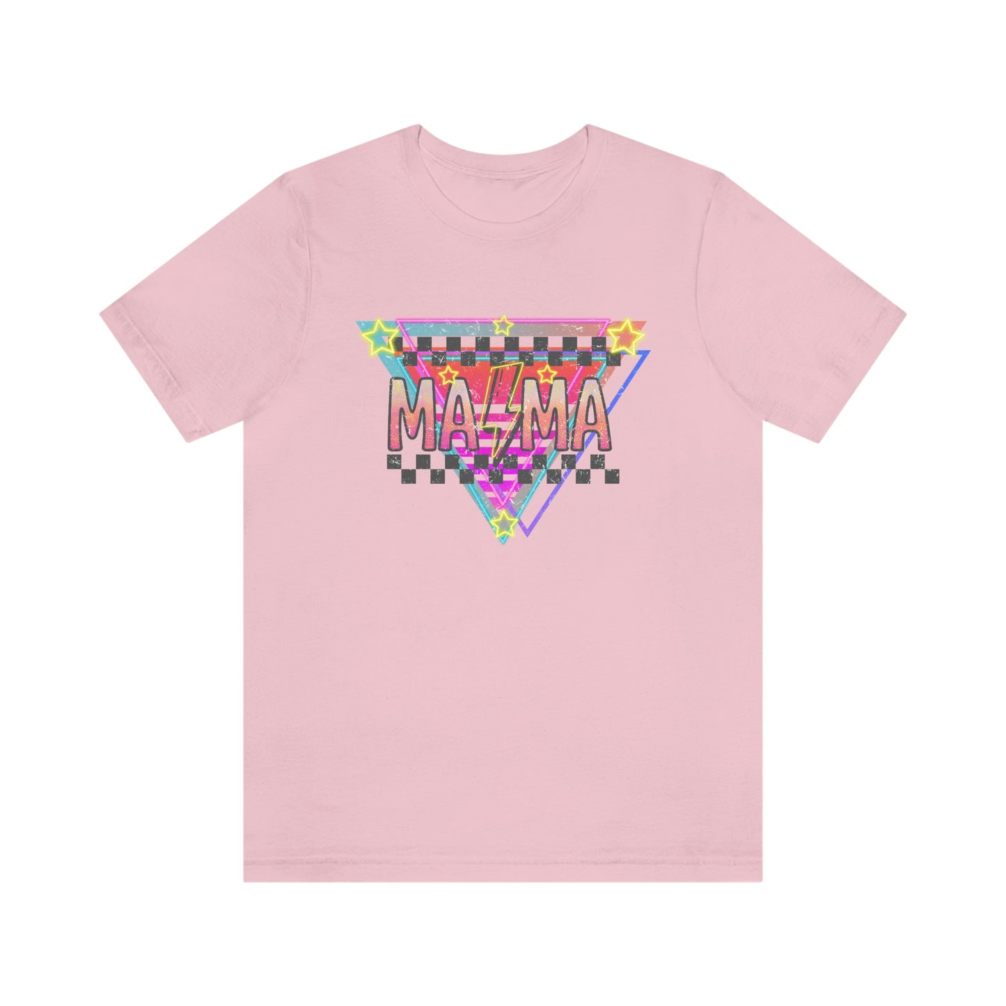 "Retro MAMA" Unisex Jersey Short Sleeve Tee