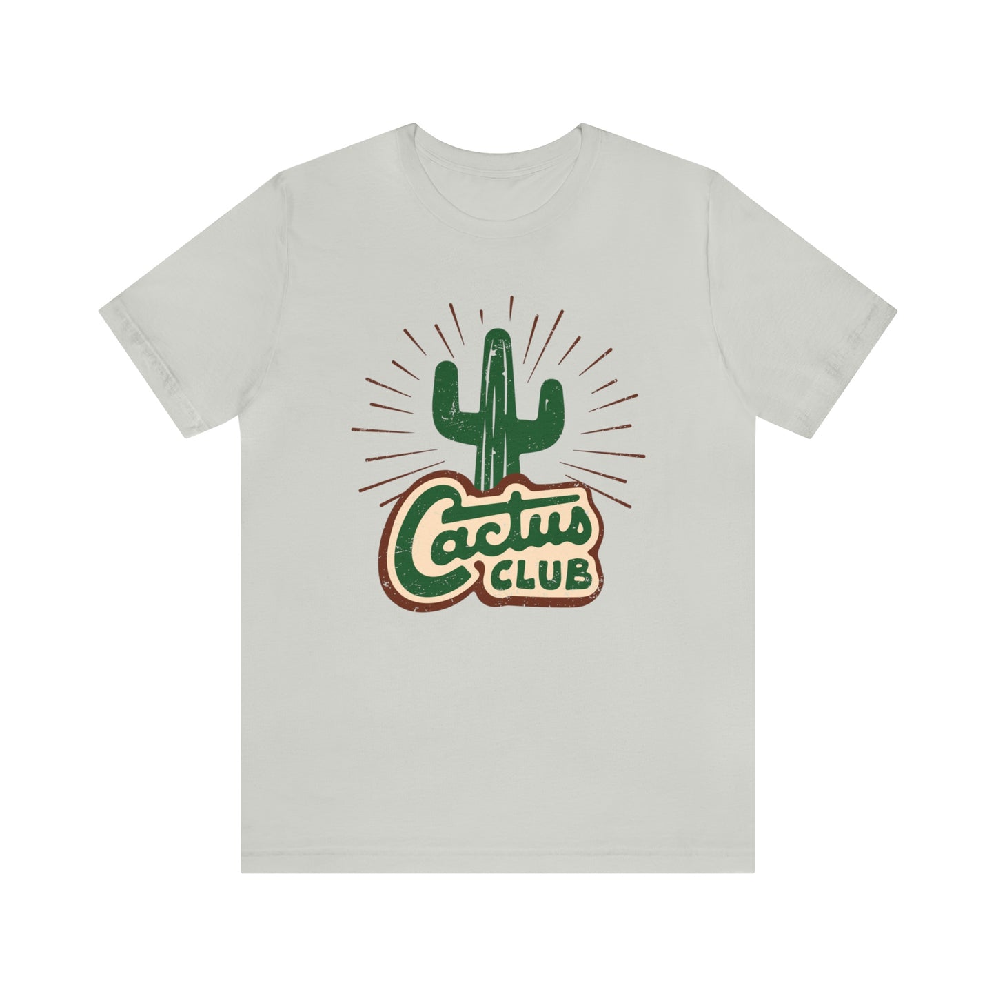 "Cactus Club" Bella Canvas Short Sleeve Tee