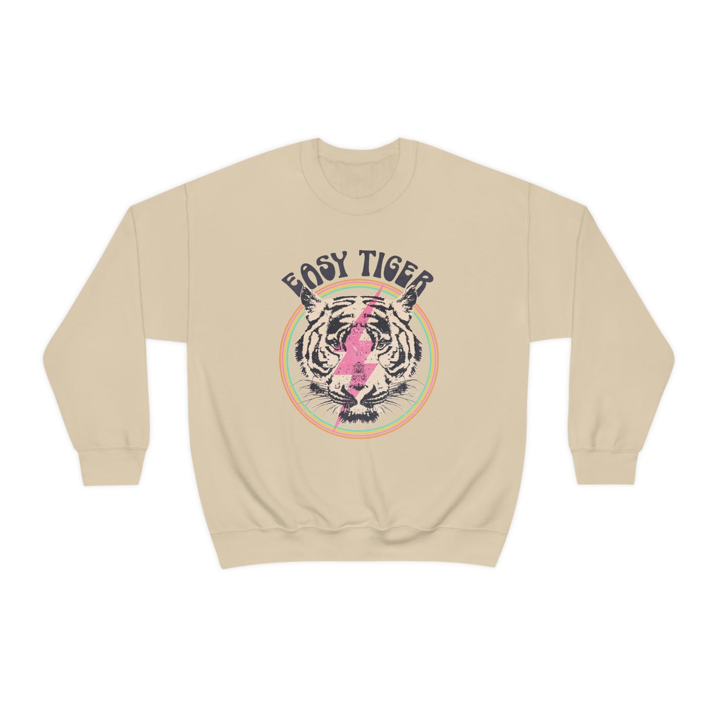 "Easy Tiger" Unisex Heavy Blend™ Crewneck Sweatshirt