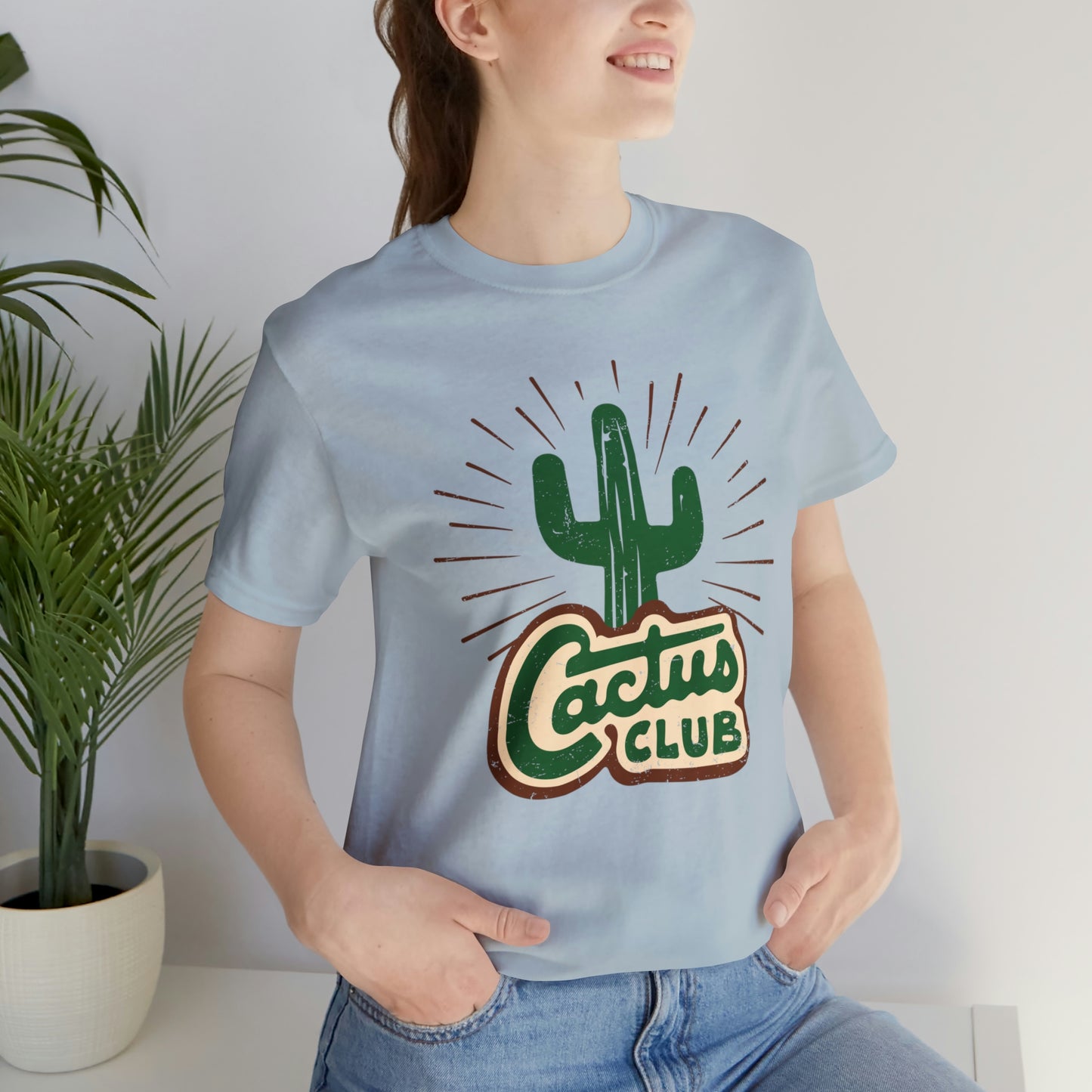 "Cactus Club" Bella Canvas Short Sleeve Tee