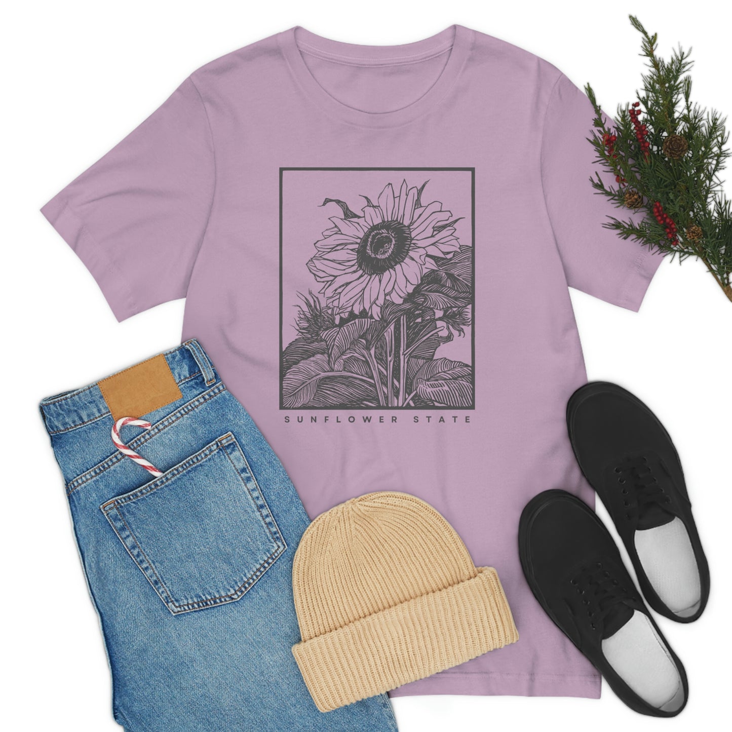 "Sunflower" Bella Canvas Unisex Jersey Short Sleeve Tee