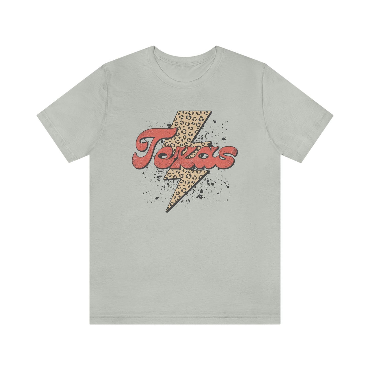 "Texas" Unisex Jersey Short Sleeve Tee (Bella Canvas 3001)