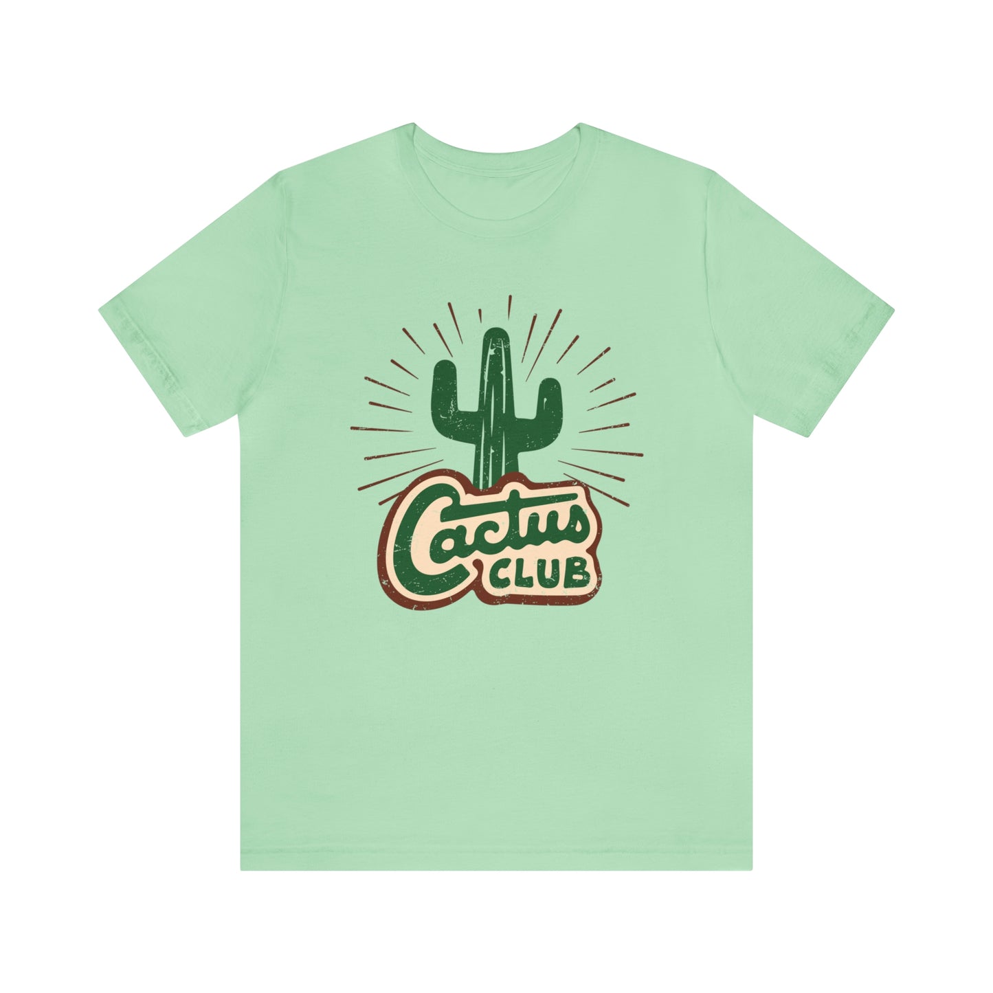 "Cactus Club" Bella Canvas Short Sleeve Tee