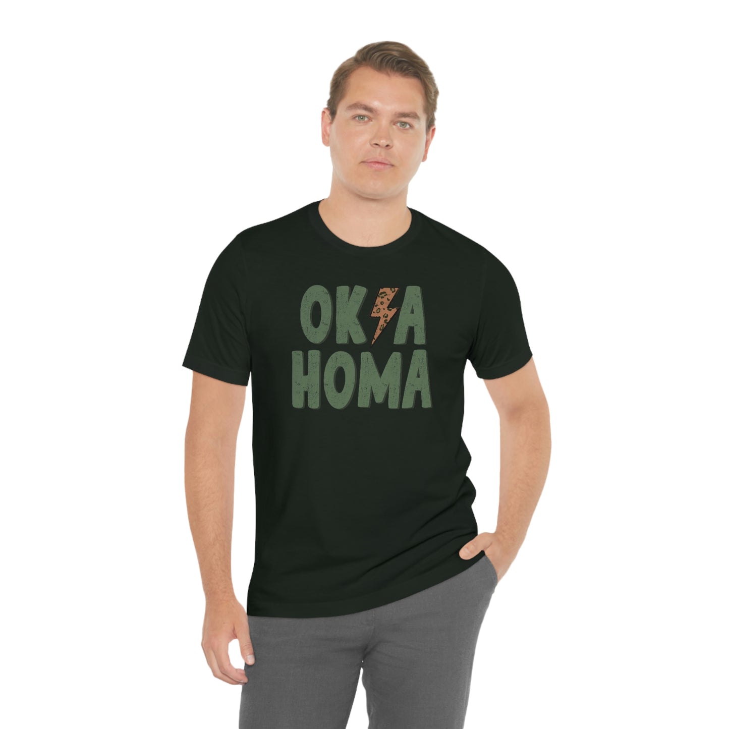 "Oklahoma" Unisex Jersey Short Sleeve Tee
