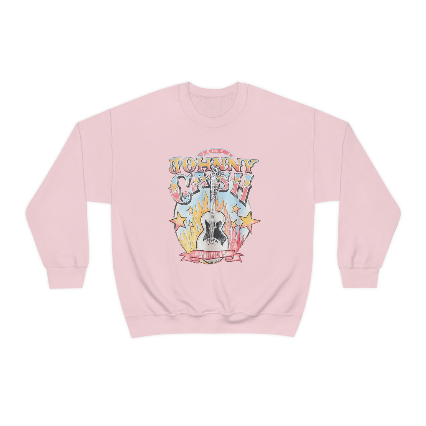 "Johnny Cash" Unisex Heavy Blend™ Crewneck Sweatshirt
