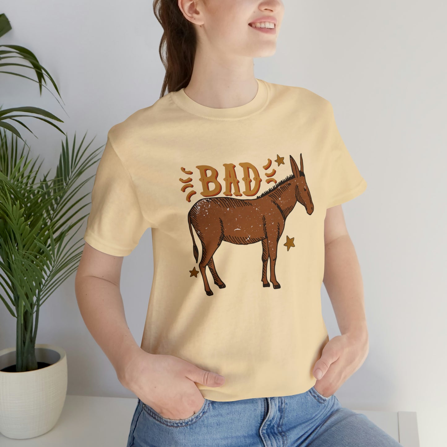 "Bad Ass" Bella Canvas Short Sleeve Tee