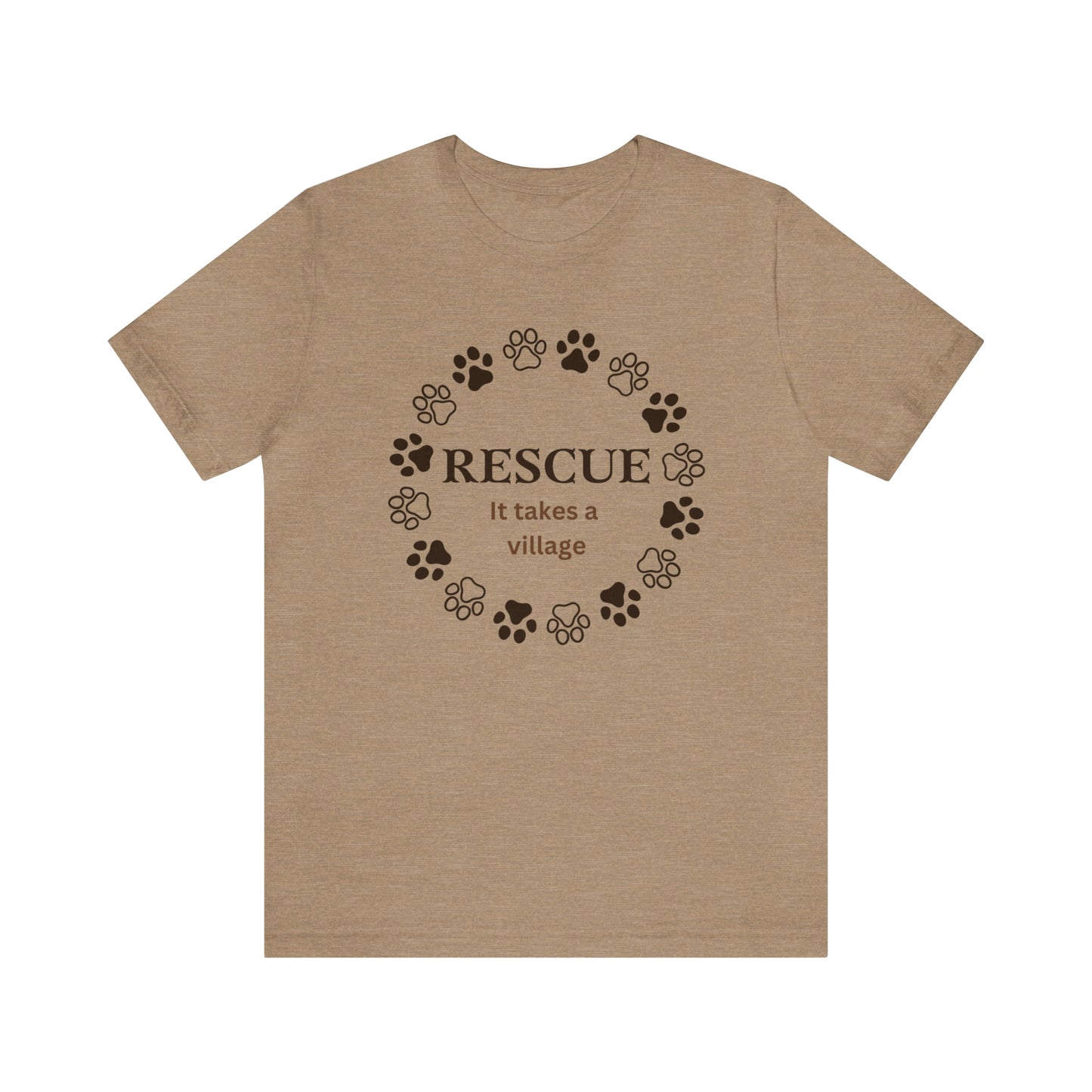 "Rescue" Bella Canvas Unisex Jersey Short Sleeve Tee