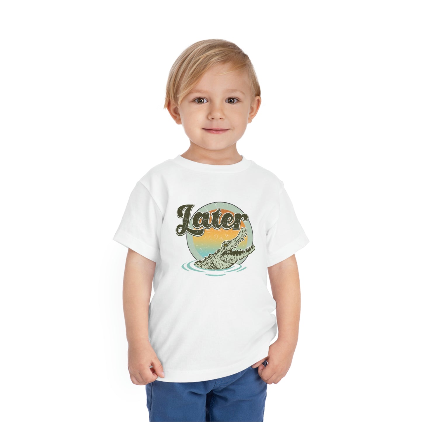 "Later Gator" Toddler Short Sleeve Tee (2T-5T)