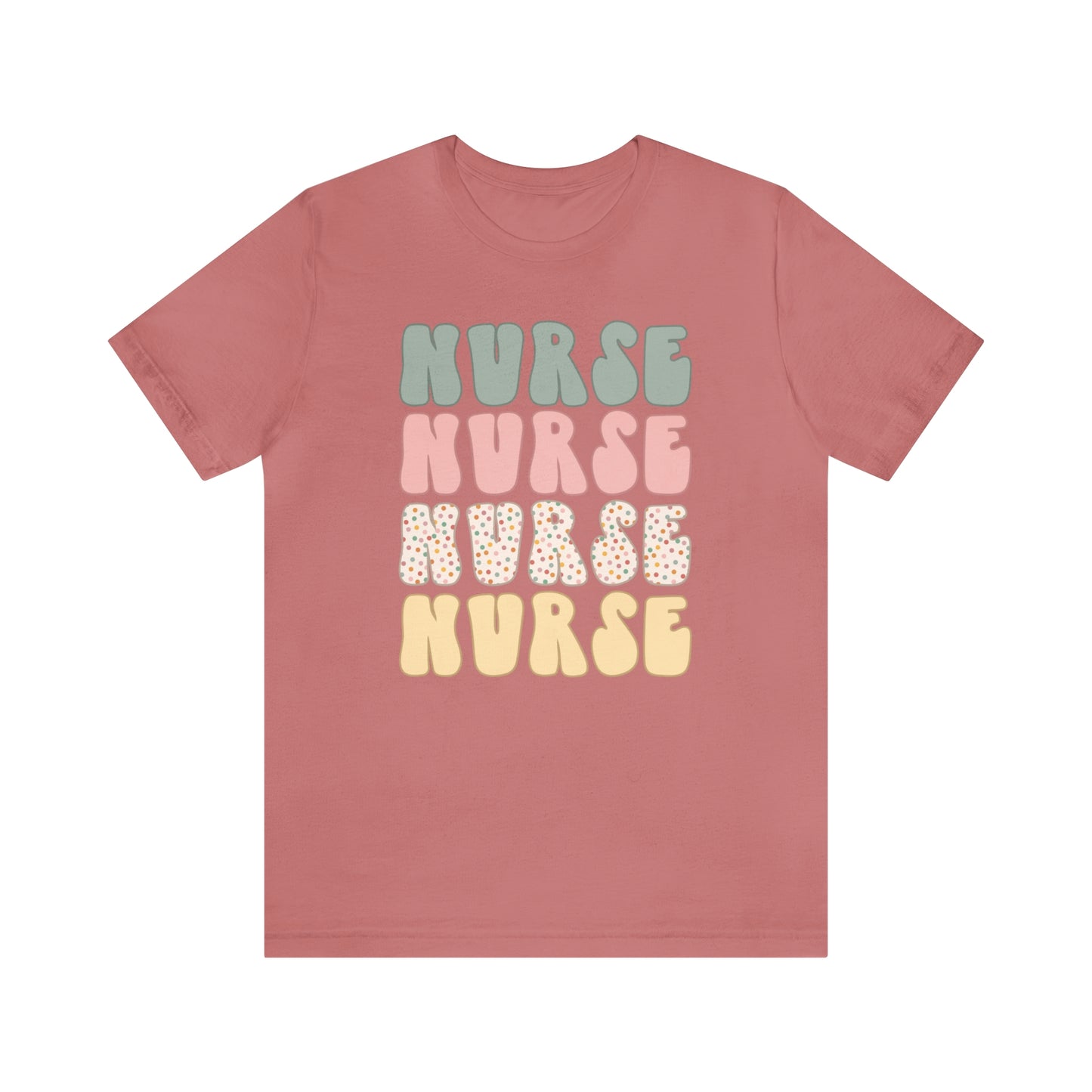"Nurse" Bella Canvas Short Sleeve Tee