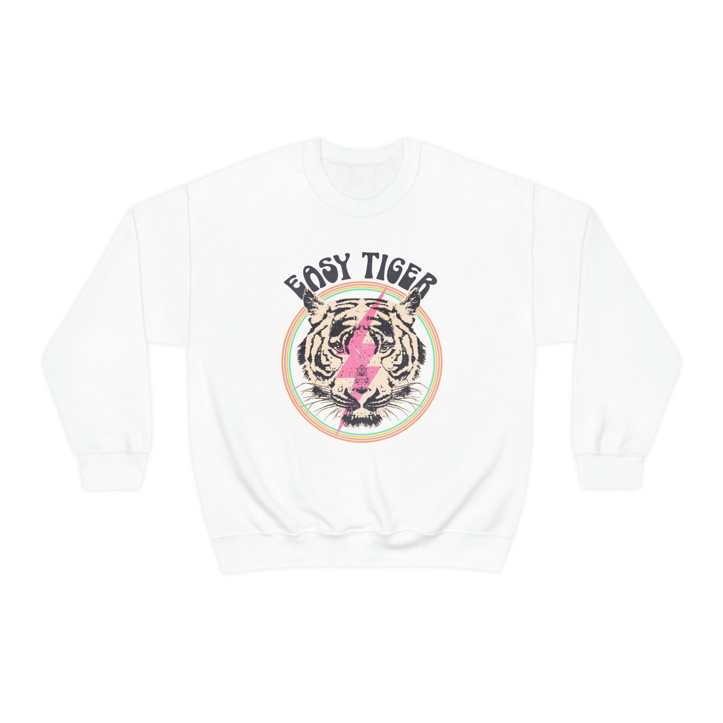 "Easy Tiger" Unisex Heavy Blend™ Crewneck Sweatshirt