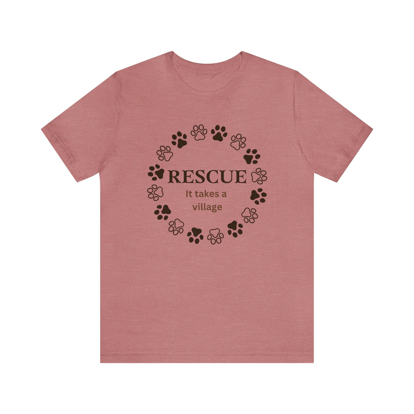 "Rescue" Bella Canvas Unisex Jersey Short Sleeve Tee