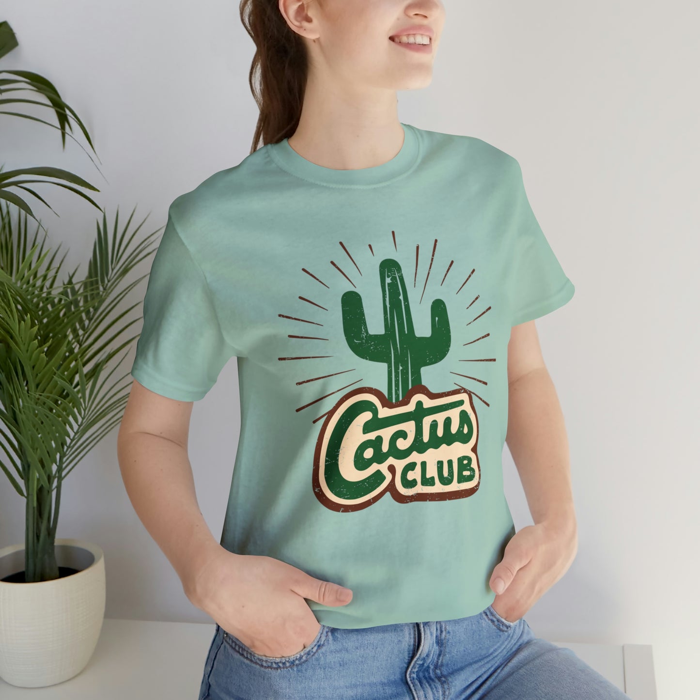 "Cactus Club" Bella Canvas Short Sleeve Tee