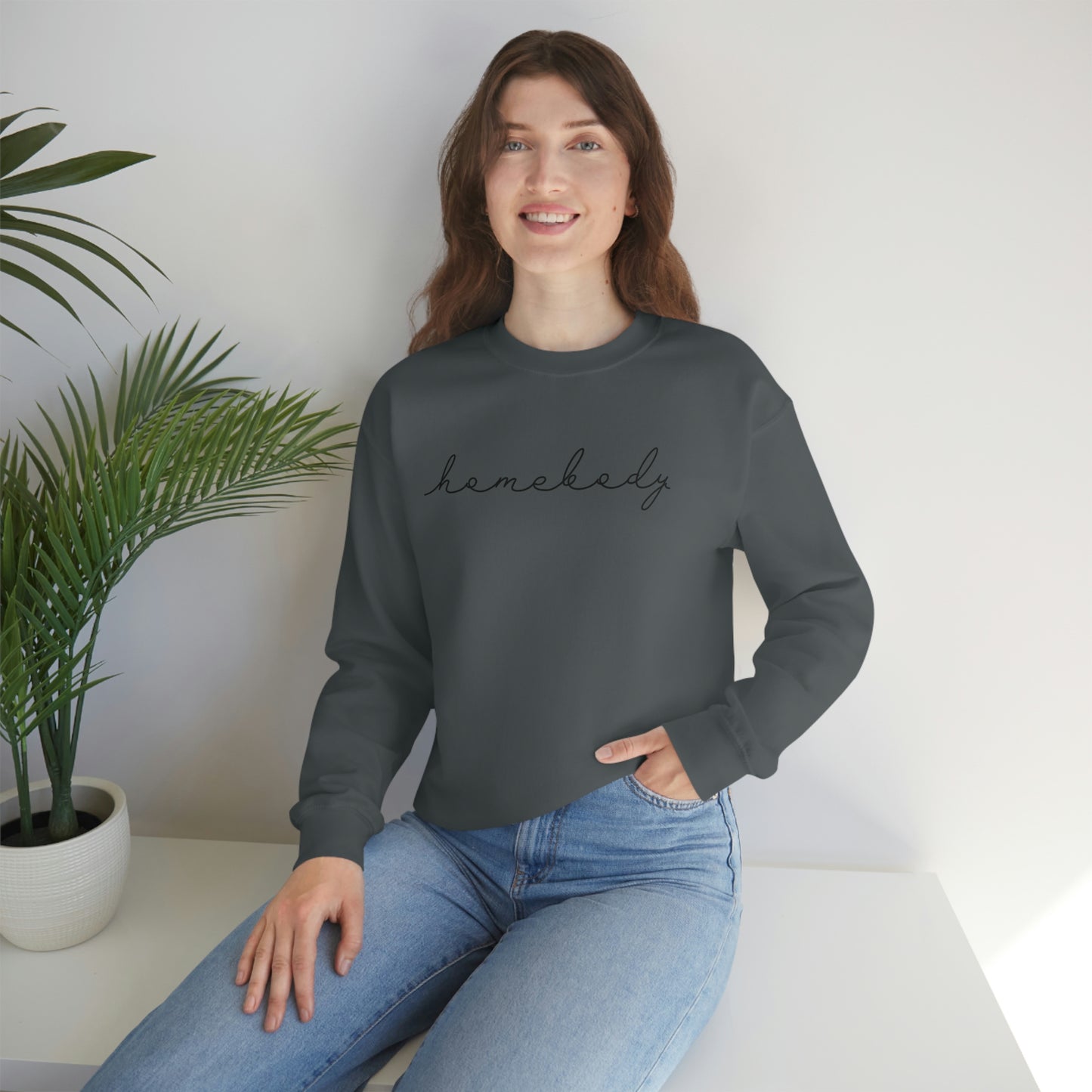 "Homebody" Unisex Heavy Blend™ Crewneck Sweatshirt