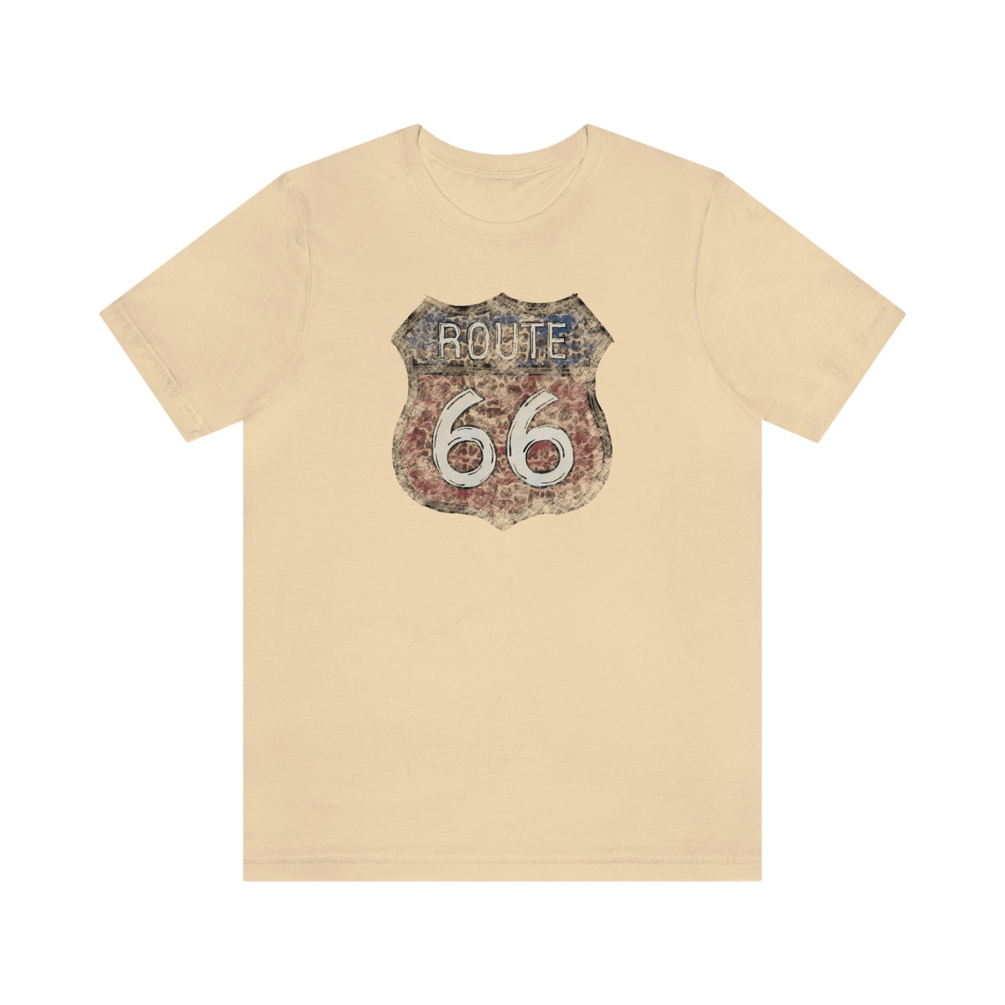 Route 66 Bella Canvas Unisex Jersey Short Sleeve Tee