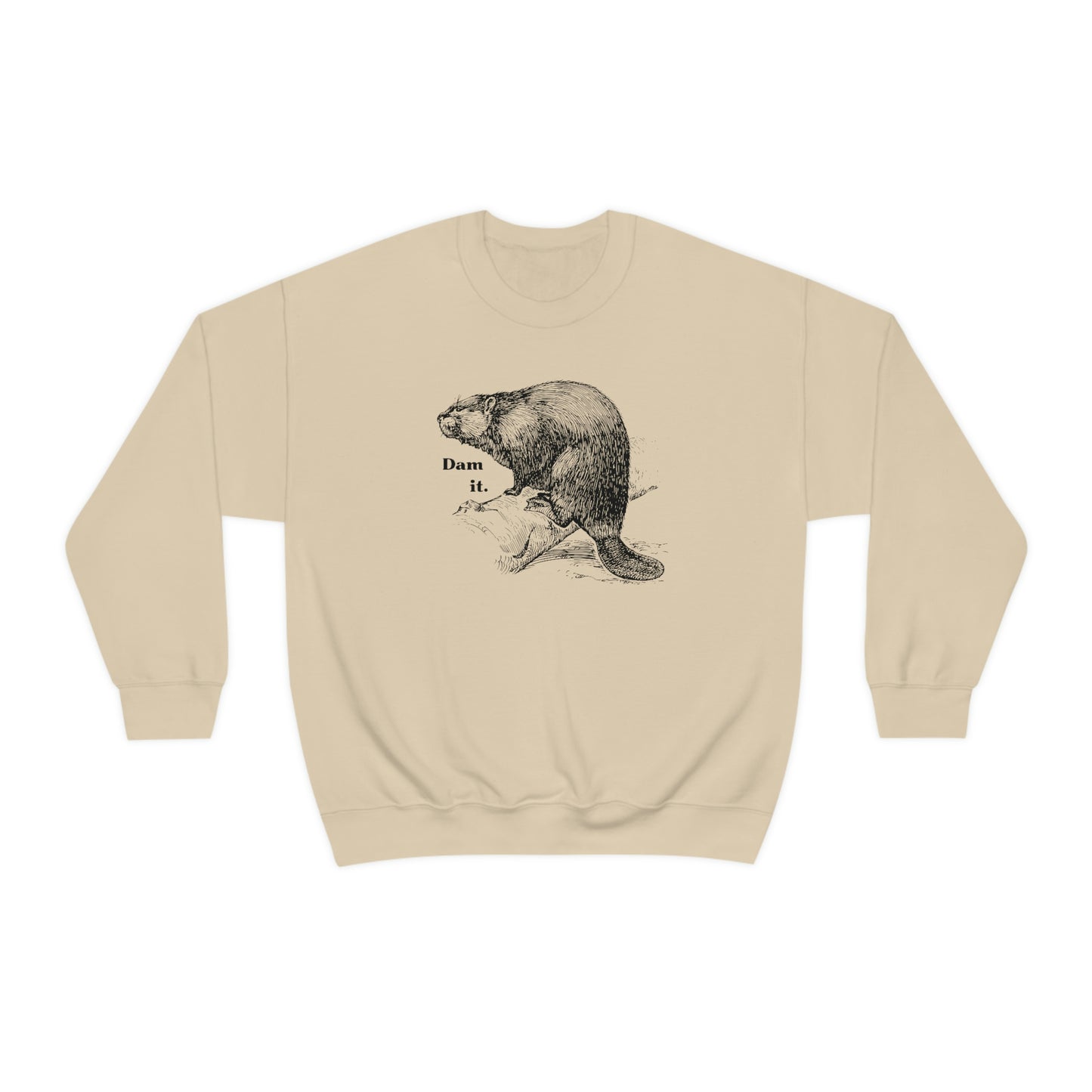 "Dam it" Gildan Graphic Crewneck Sweatshirt