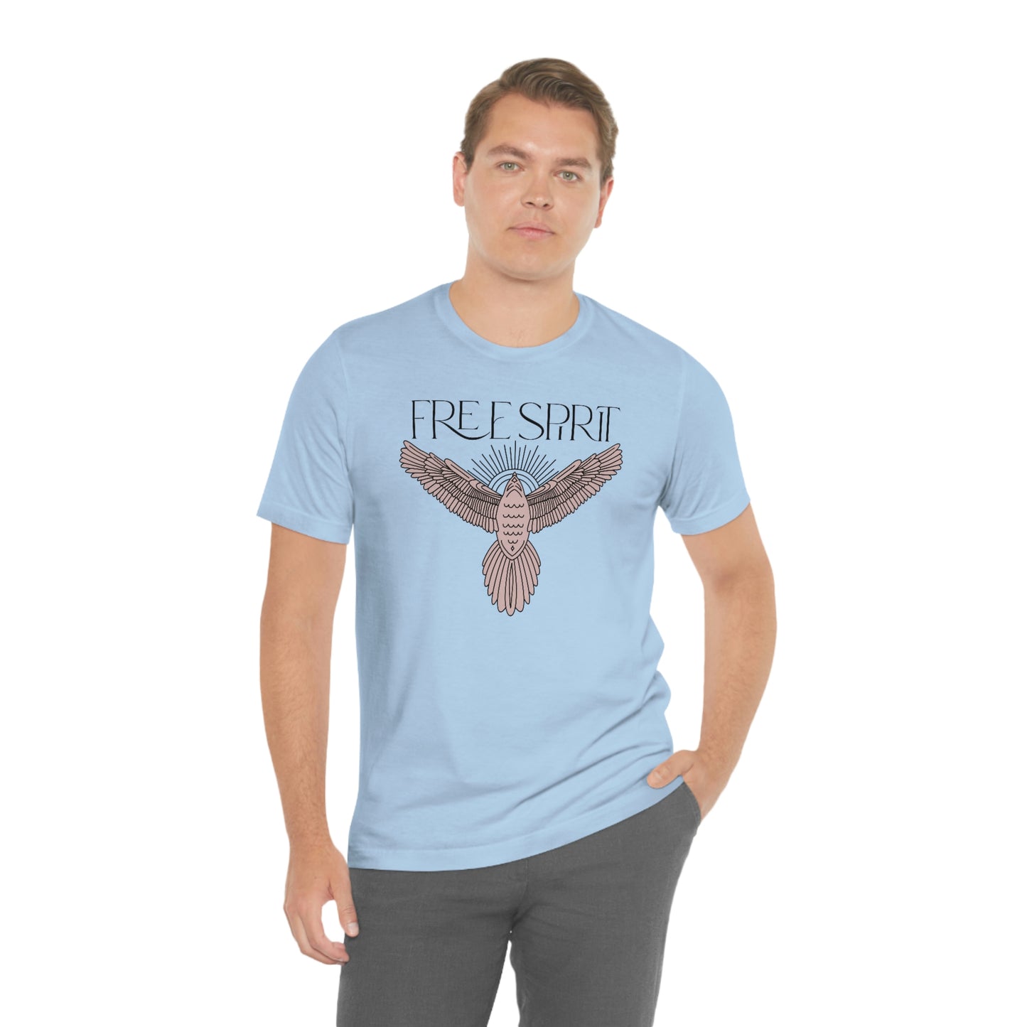 "Free Spirit" Bella Canvas Unisex Jersey Short Sleeve Tee