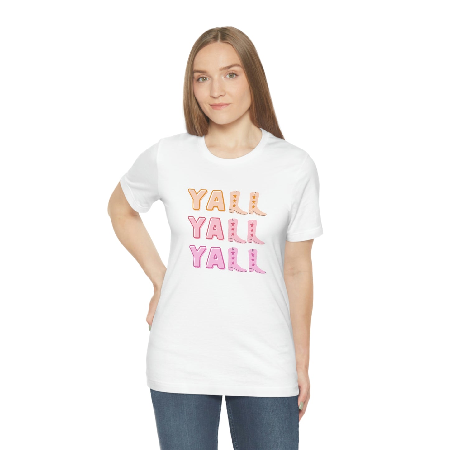"Yall" Unisex Jersey Short Sleeve Tee
