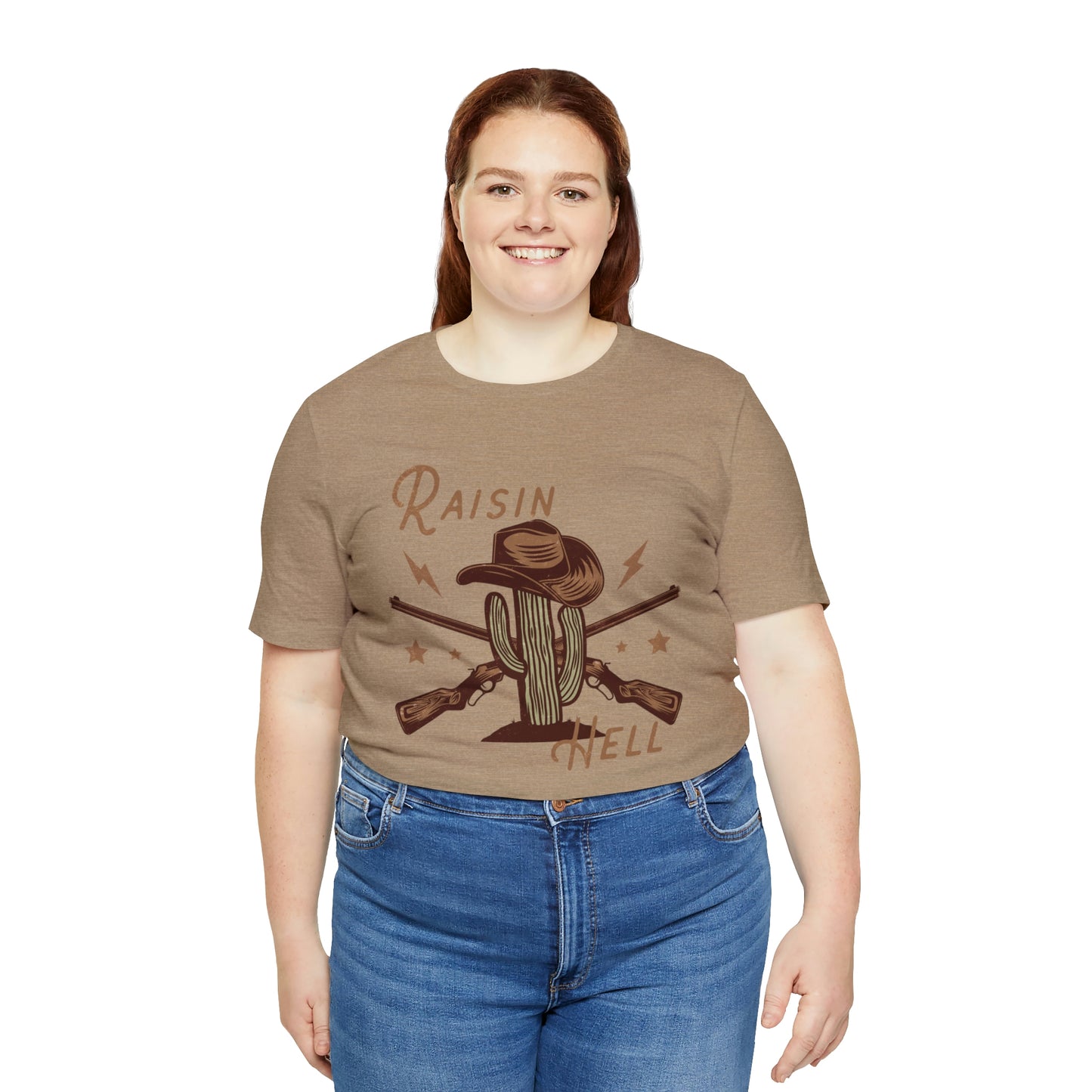 "Raisin Hell" Bella Canvas Short Sleeve Tee