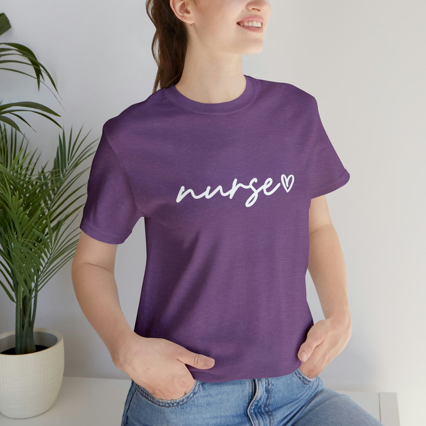 "Nurse" Bella Canvas Short Sleeve Tee