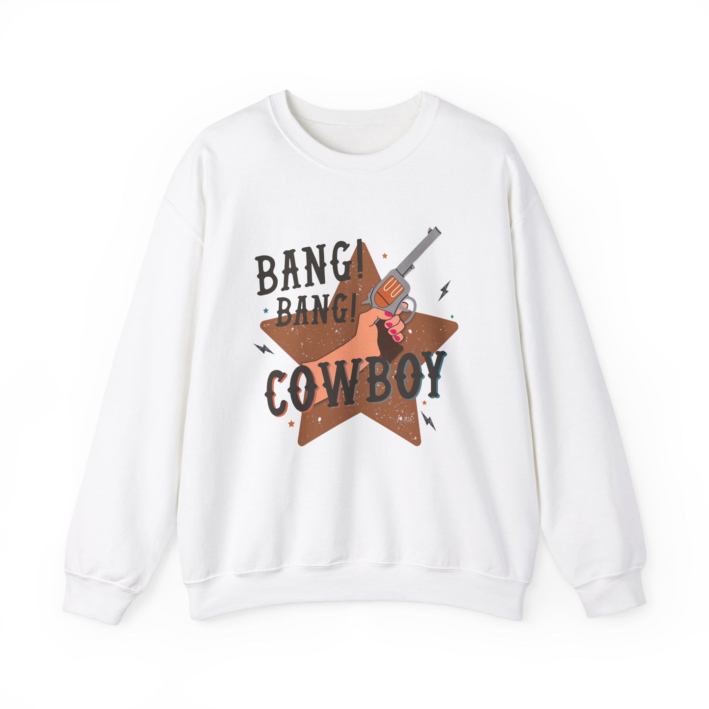 Bang Bang Cowboy, Western Sweatshirt