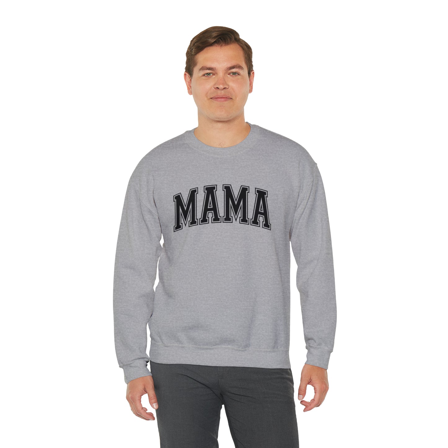 "MAMA" Graphic Unisex Crewneck Sweatshirt