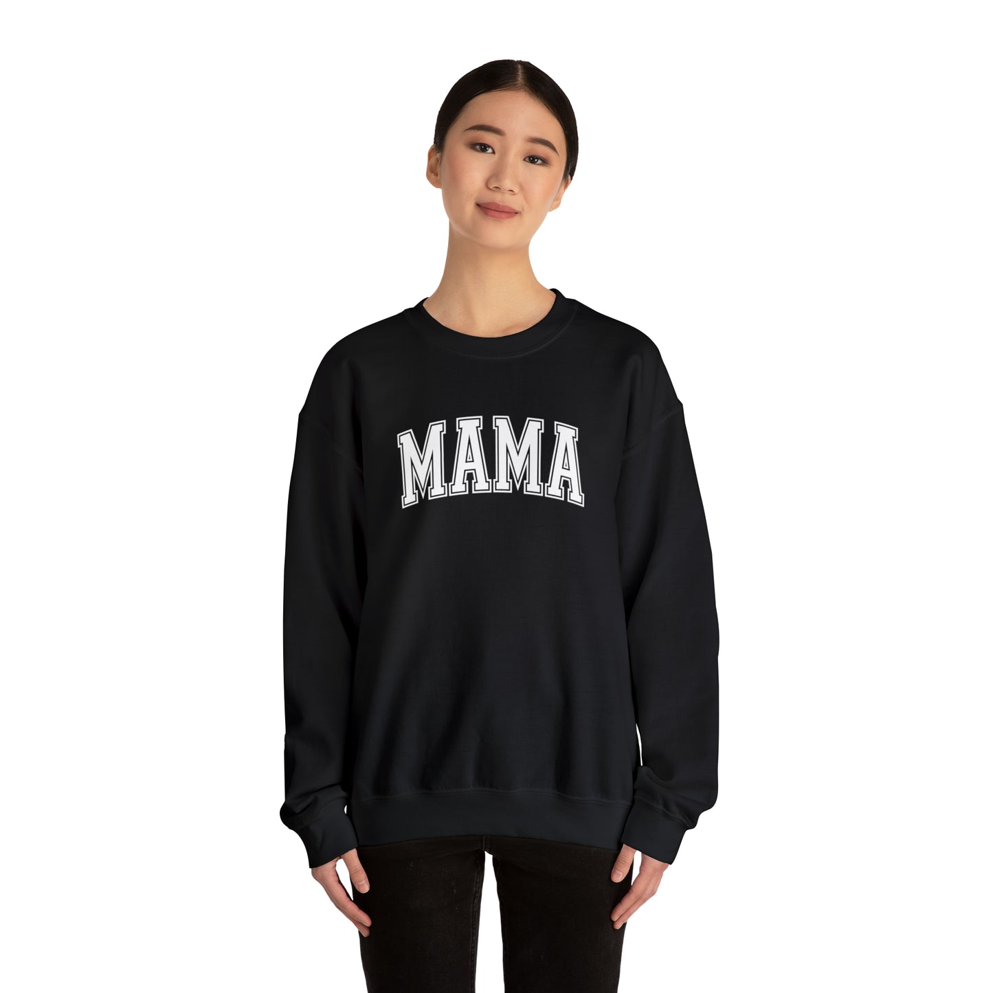 "MAMA" Graphic Unisex Crewneck Sweatshirt