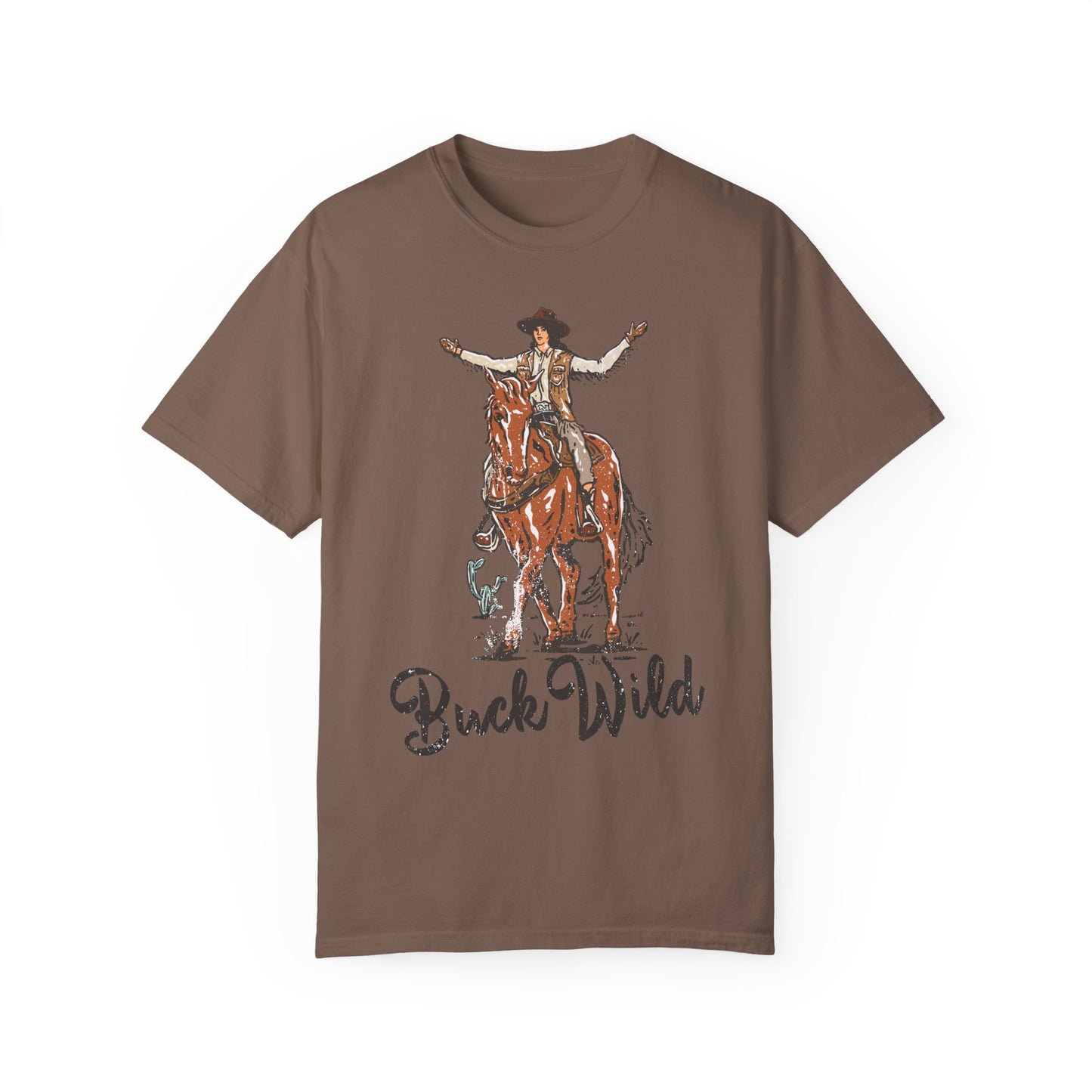 Buck Wild, Western Comfort Colors T-shirt