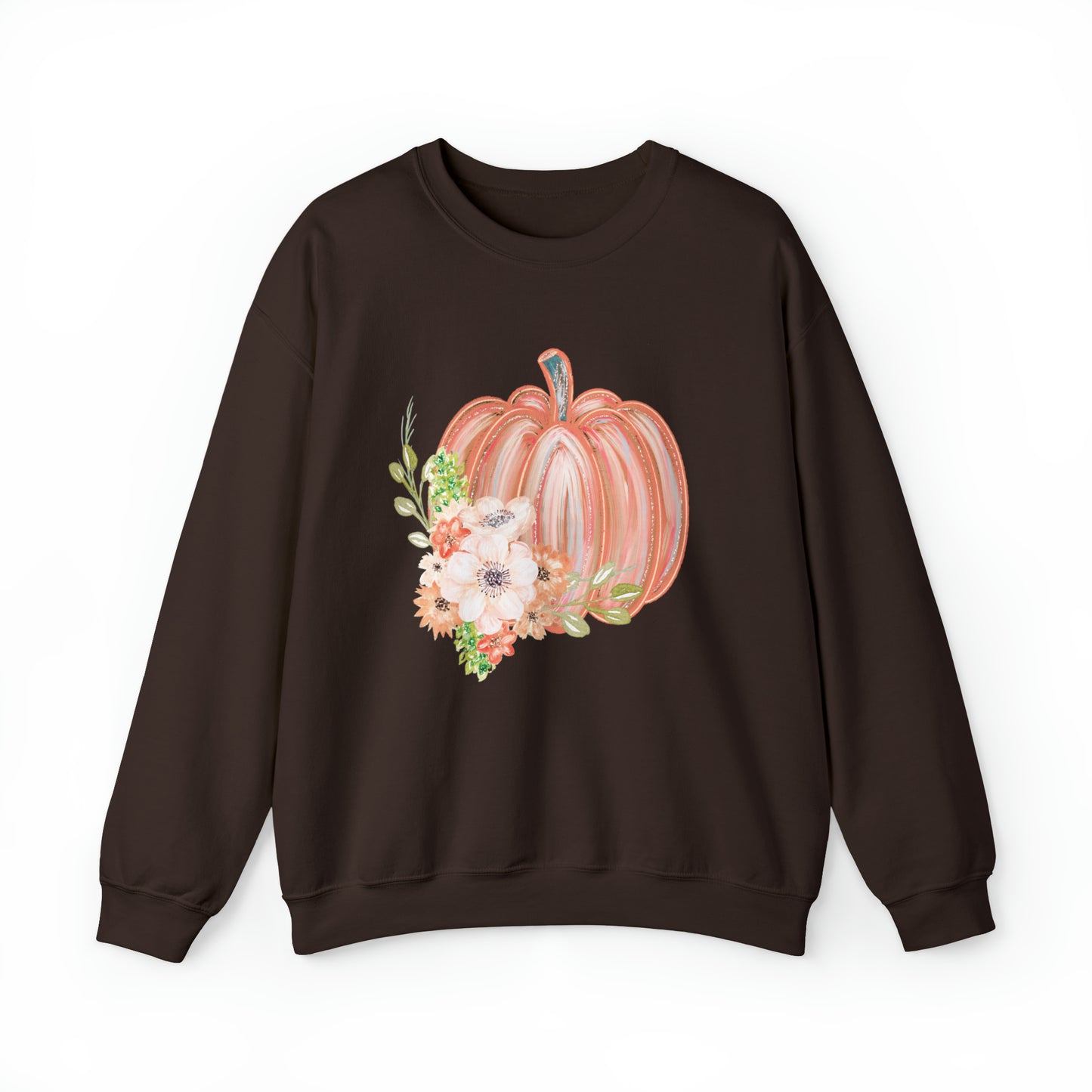 Watercolor Pumpkin Gildan Sweatshirt