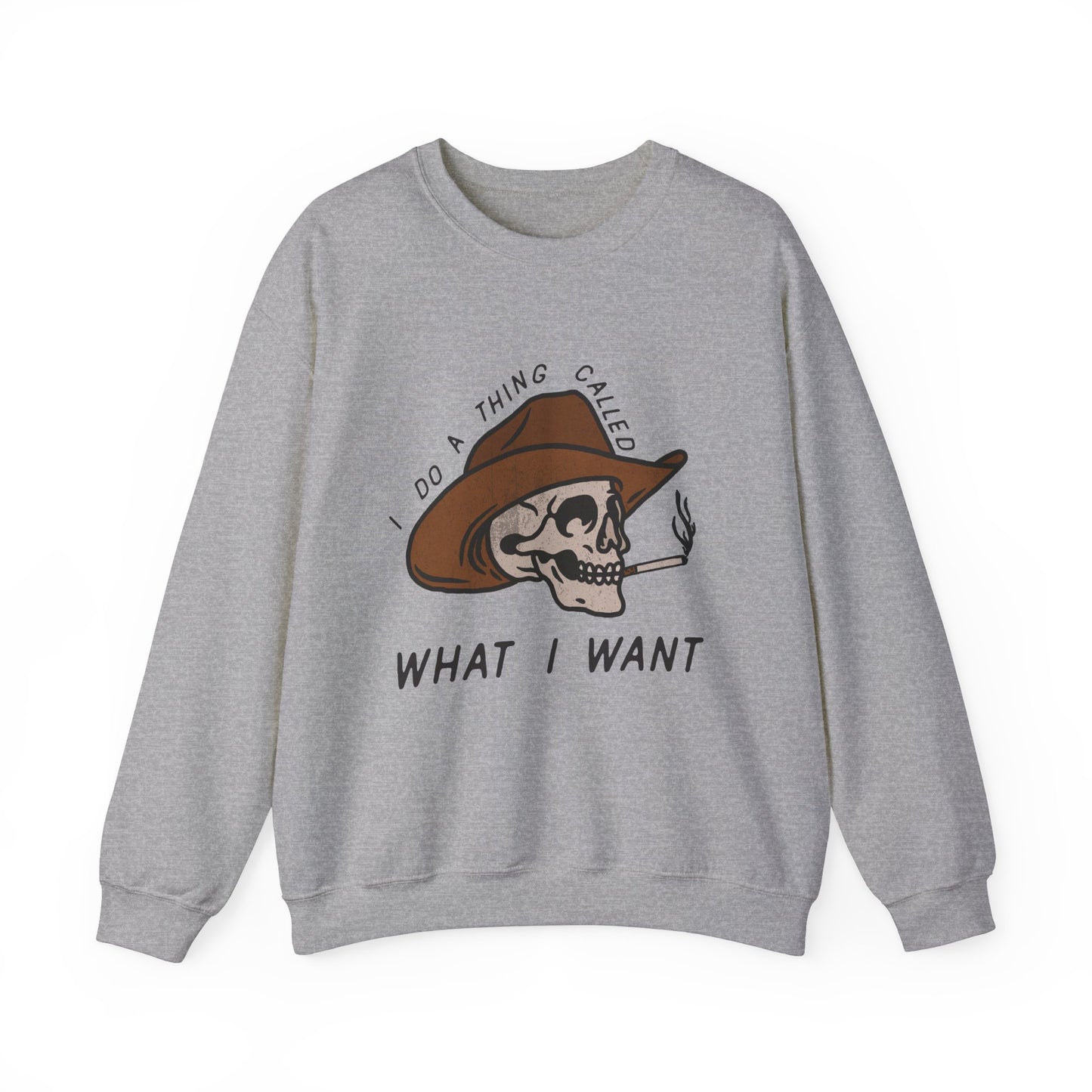 I Do What I Want, Western Sweatshirt