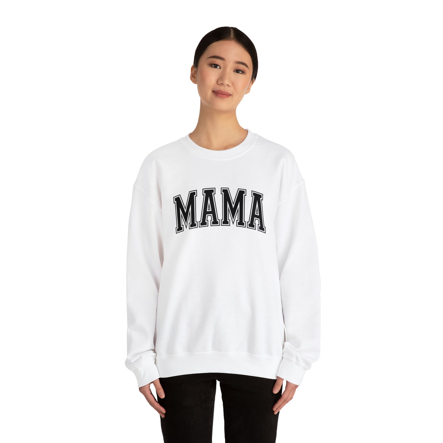 "MAMA" Graphic Unisex Crewneck Sweatshirt