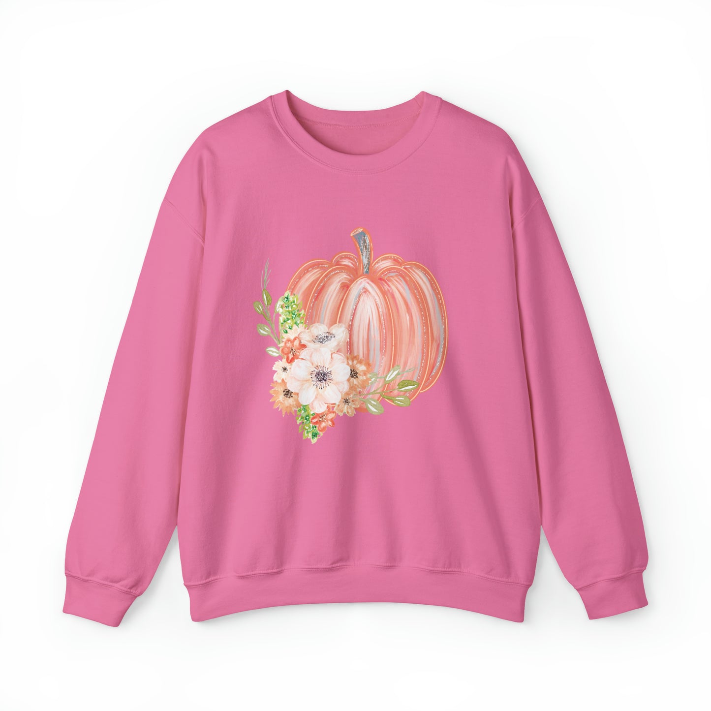 Watercolor Pumpkin Gildan Sweatshirt