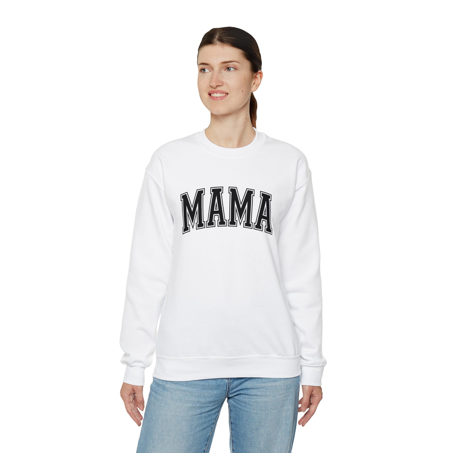 "MAMA" Graphic Unisex Crewneck Sweatshirt