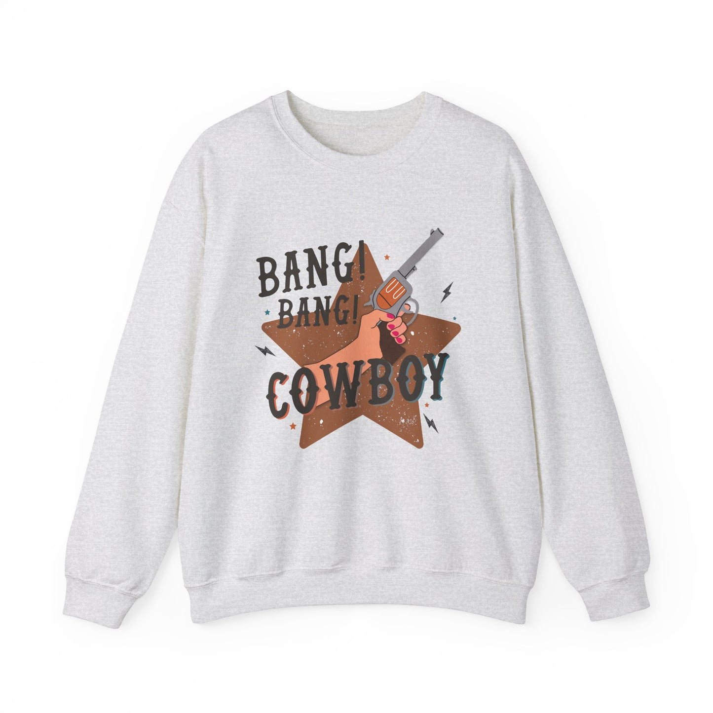 Bang Bang Cowboy, Western Sweatshirt